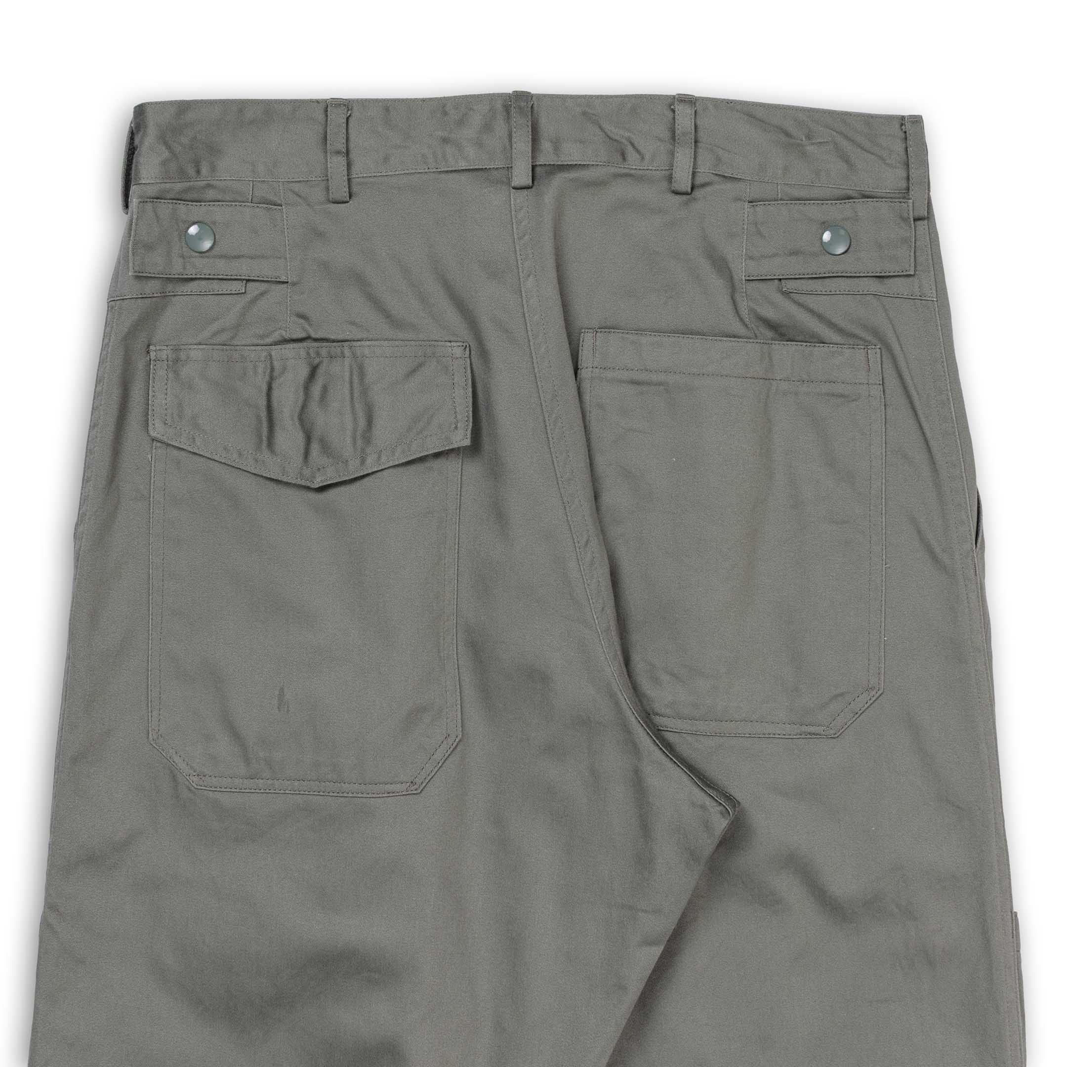 Buzz Rickson's Trousers, Utility, Cotton Sage Green - Image 4