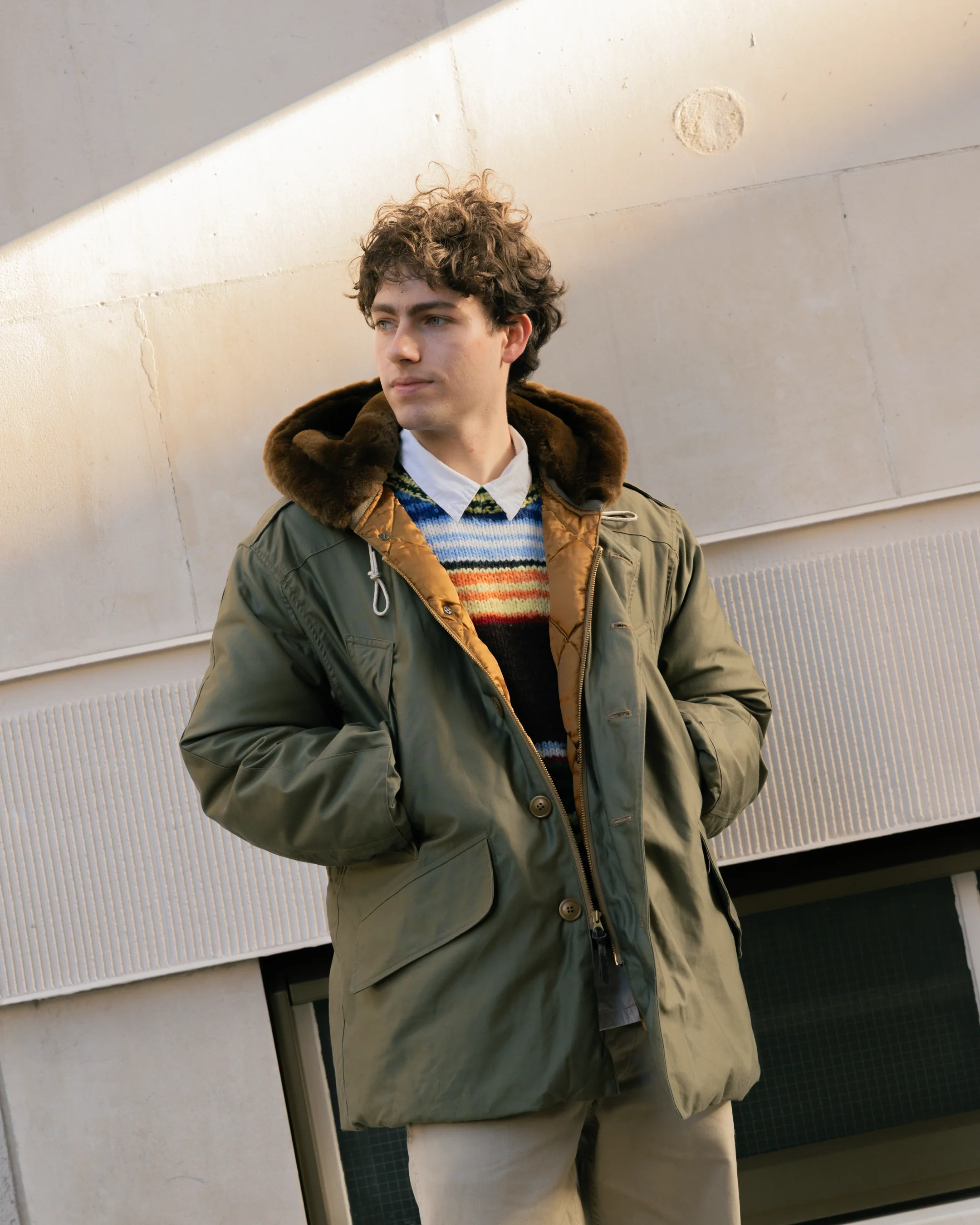 Buzz Rickson's Type B-9 Jacket Olive Drab - Image 13