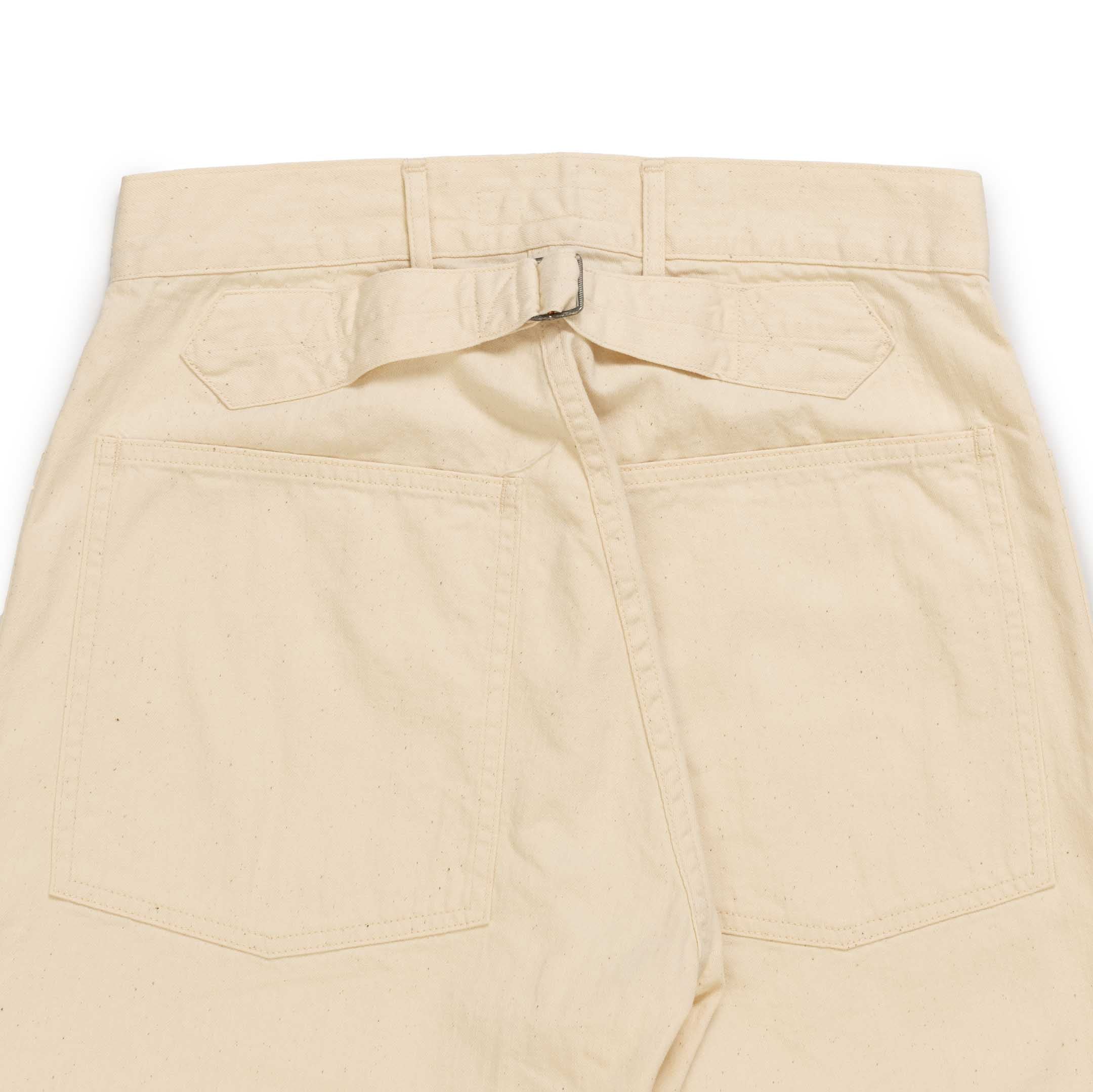 Buzz Rickson's Working Trousers White Twill - Image 5