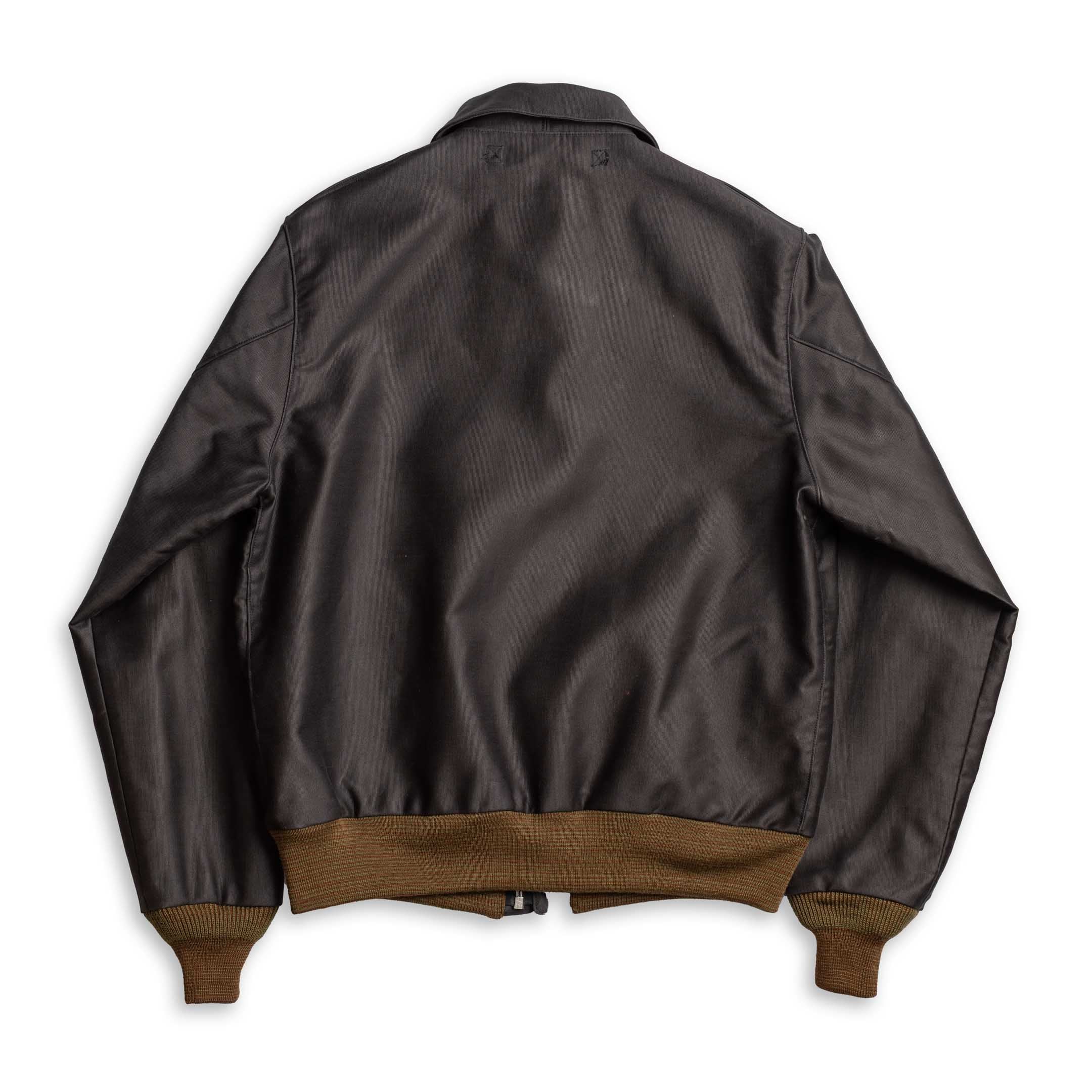 Buzz Rickson's x William Gibson Jungle Cloth A-2 Jacket Black - Image 2