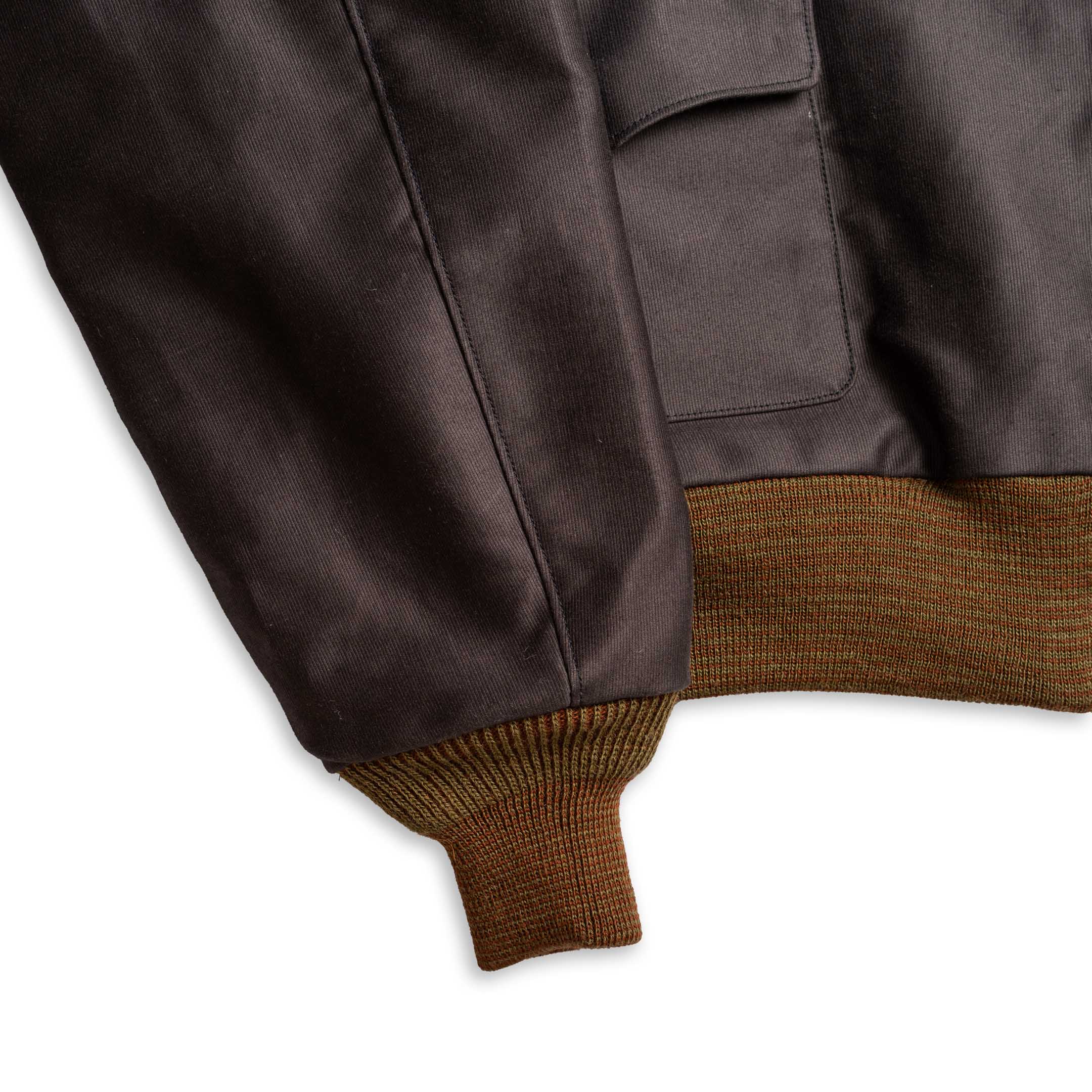 Buzz Rickson's x William Gibson Jungle Cloth A-2 Jacket Black - Image 4