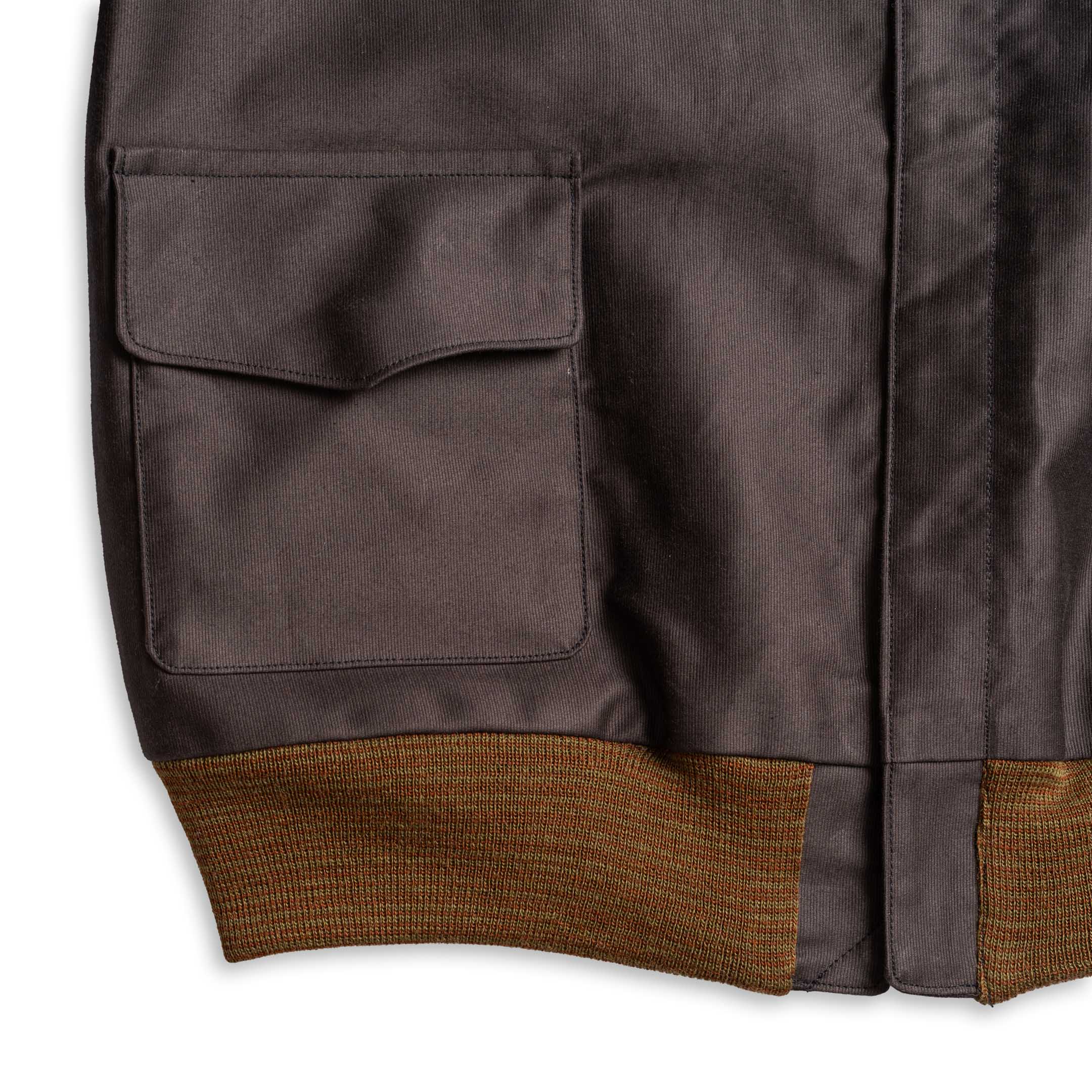 Buzz Rickson's x William Gibson Jungle Cloth A-2 Jacket Black - Image 5