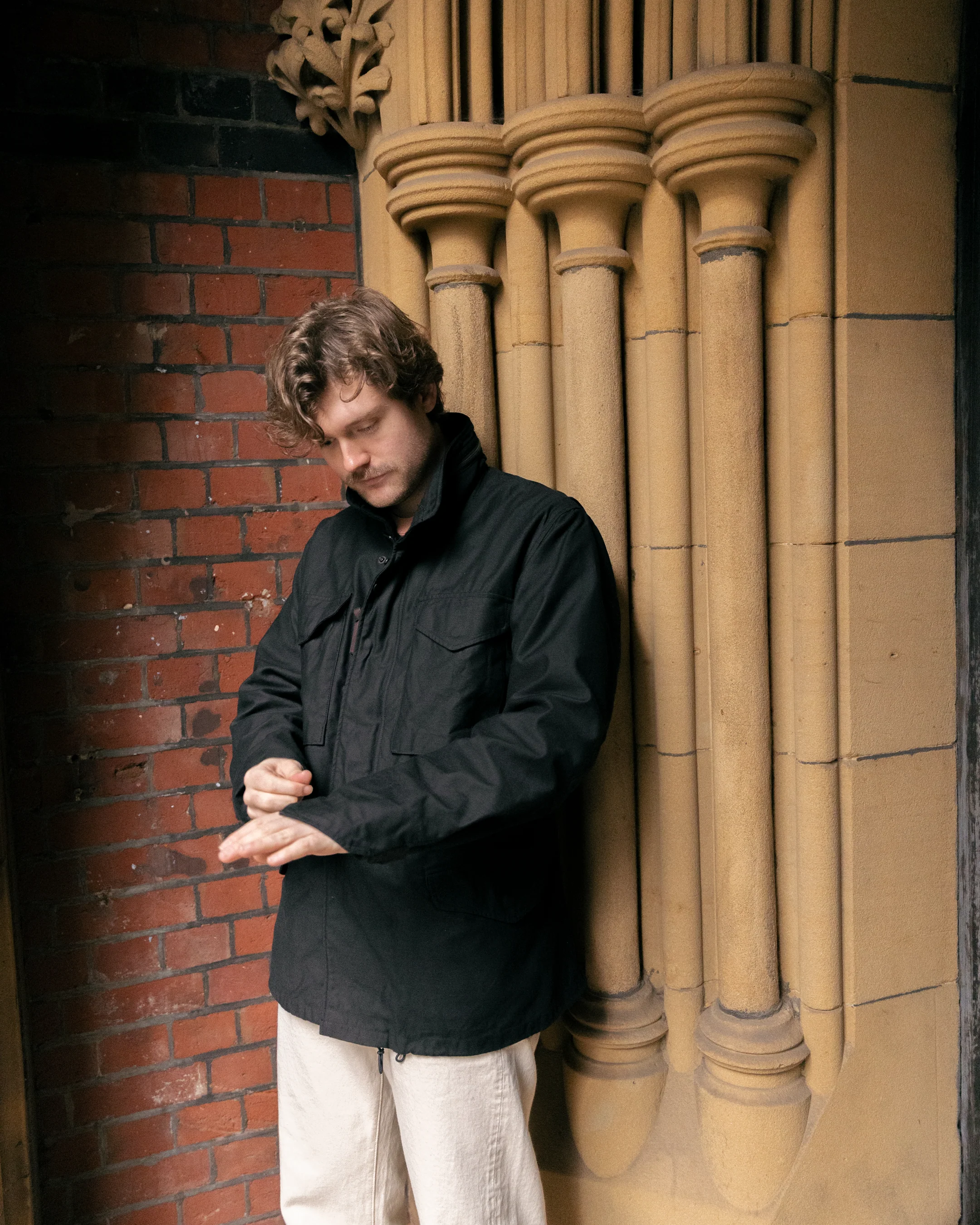 Buzz Rickson's x William Gibson M-65 Jacket Black - Image 12