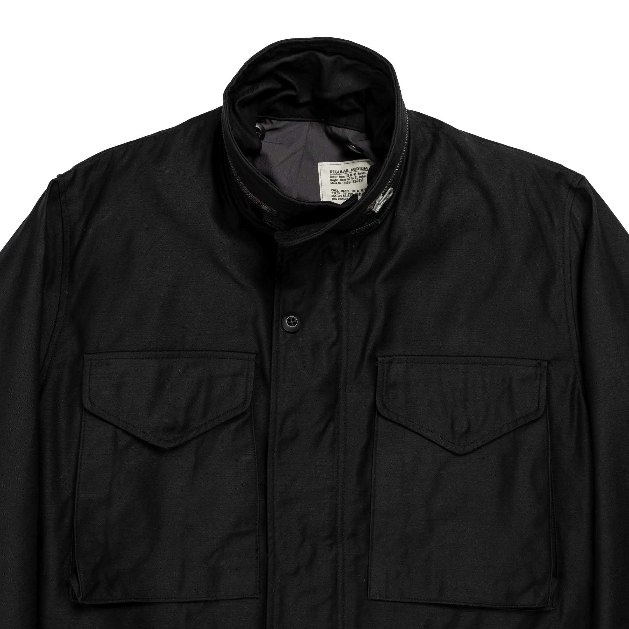 Buzz Rickson's x William Gibson M-65 Jacket Black - Image 2