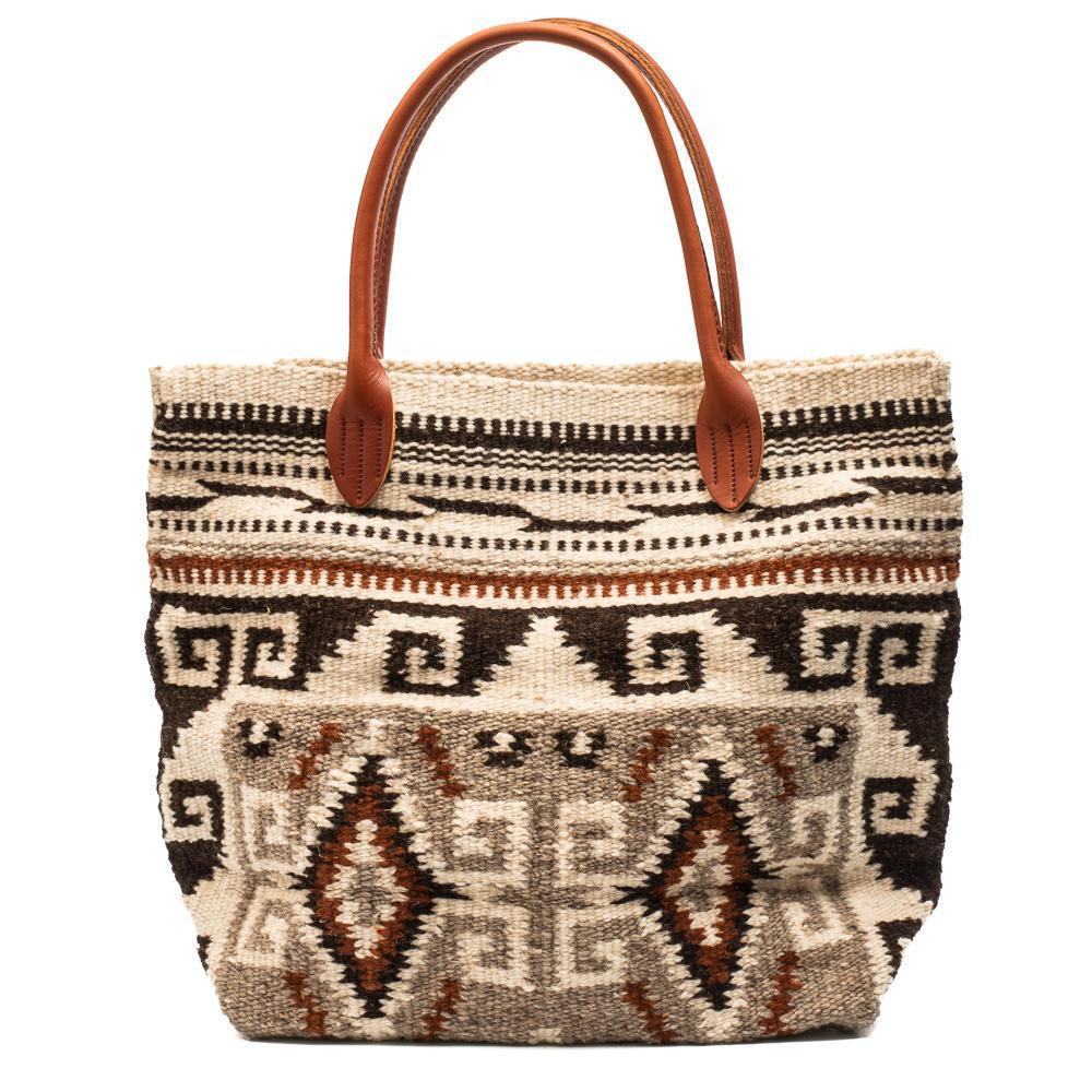Chamula Blanket Tote Bag Greca Antigua