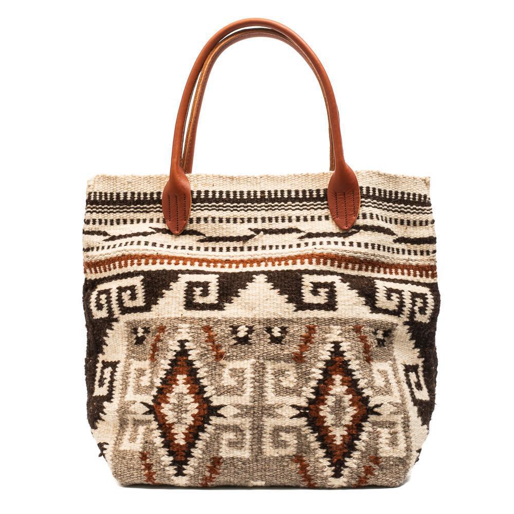 Chamula Blanket Tote Bag Greca Antigua - Image 3