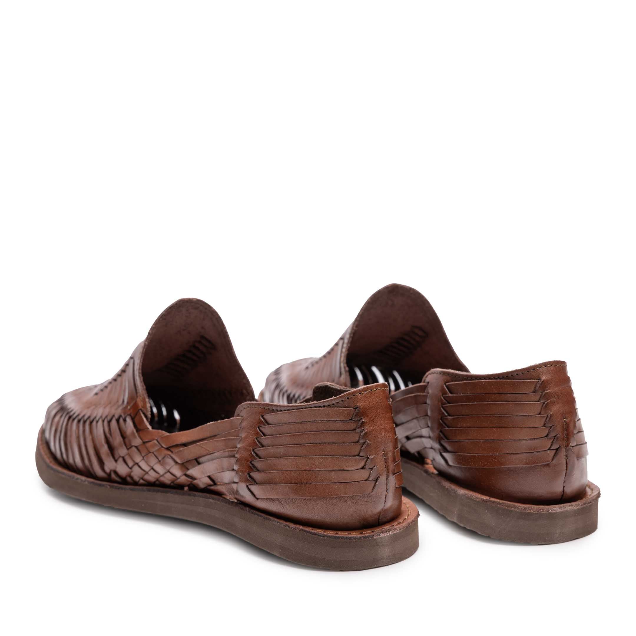 Chamula Cancun Sandal Brown 2 - Image 5
