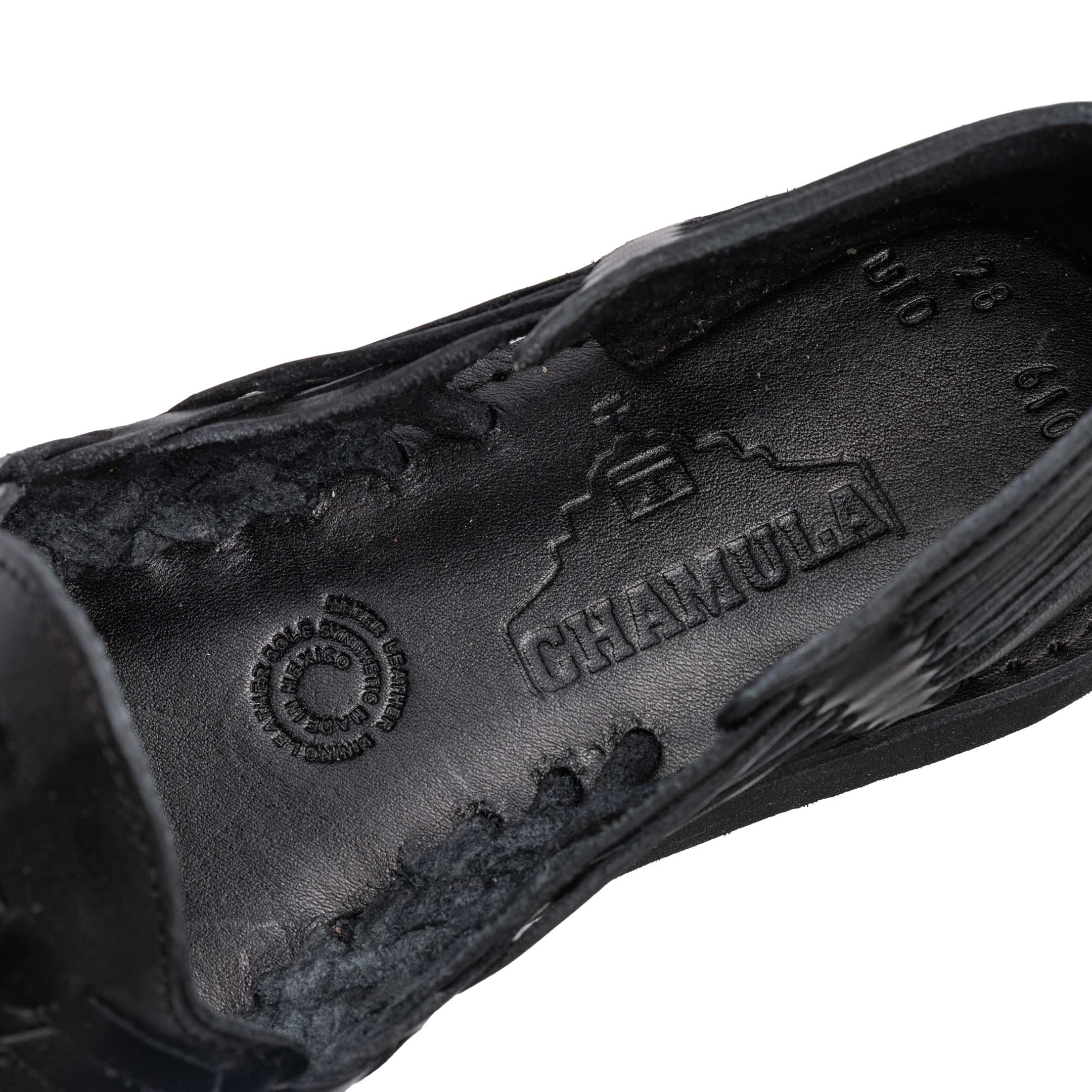 Chamula Cancun Sandal Black - Image 6
