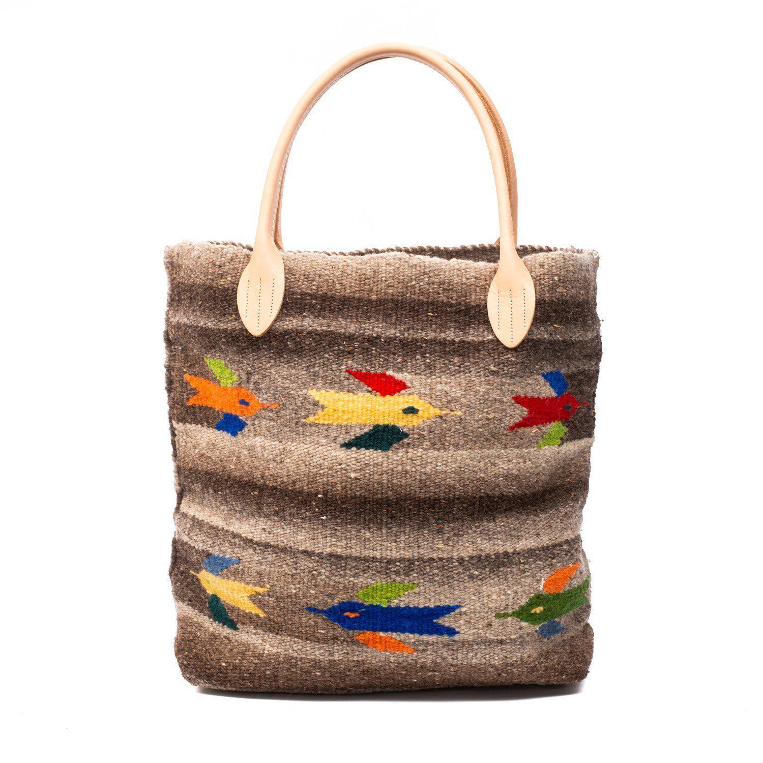 Chamula CHB05-09 Blanket Tote Bag Hummingbird