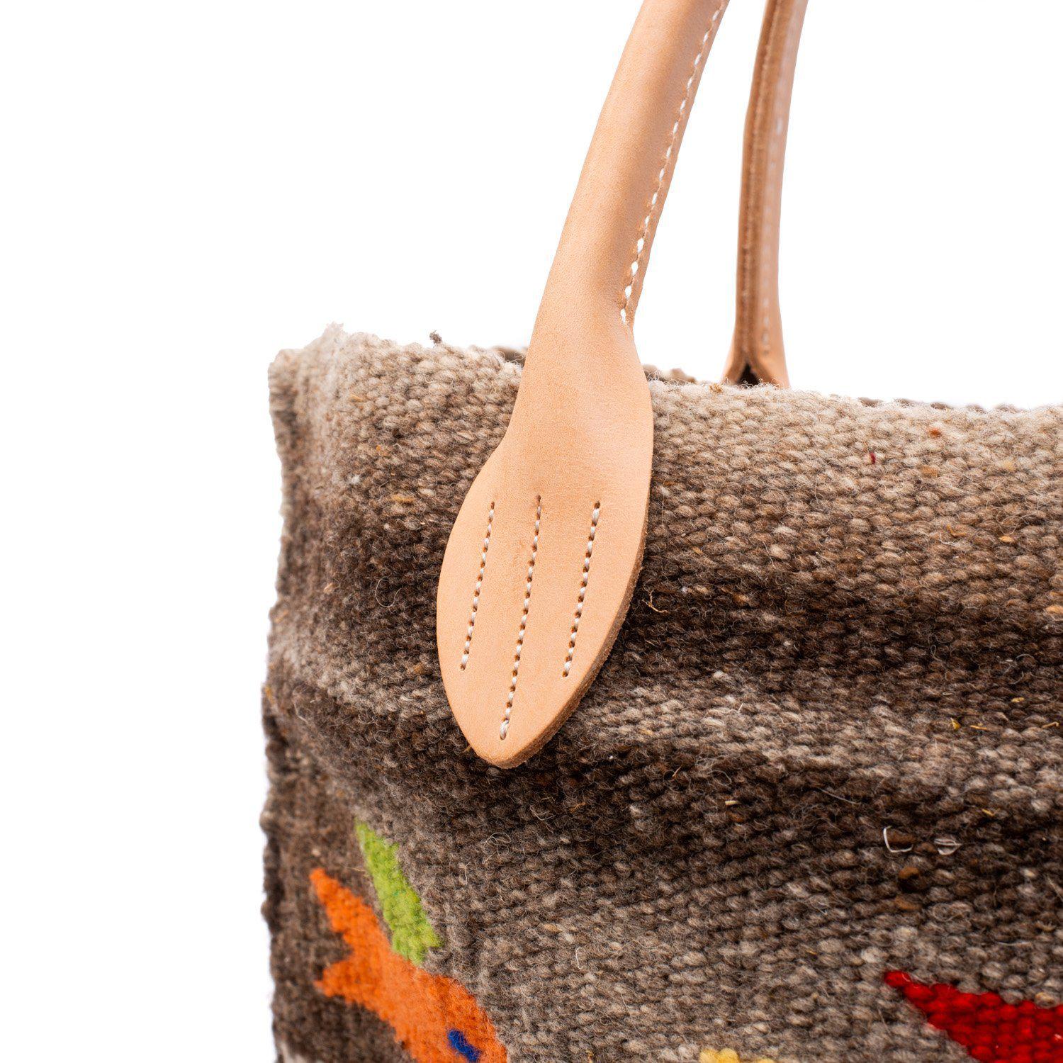 Chamula CHB05-09 Blanket Tote Bag Hummingbird - Image 3