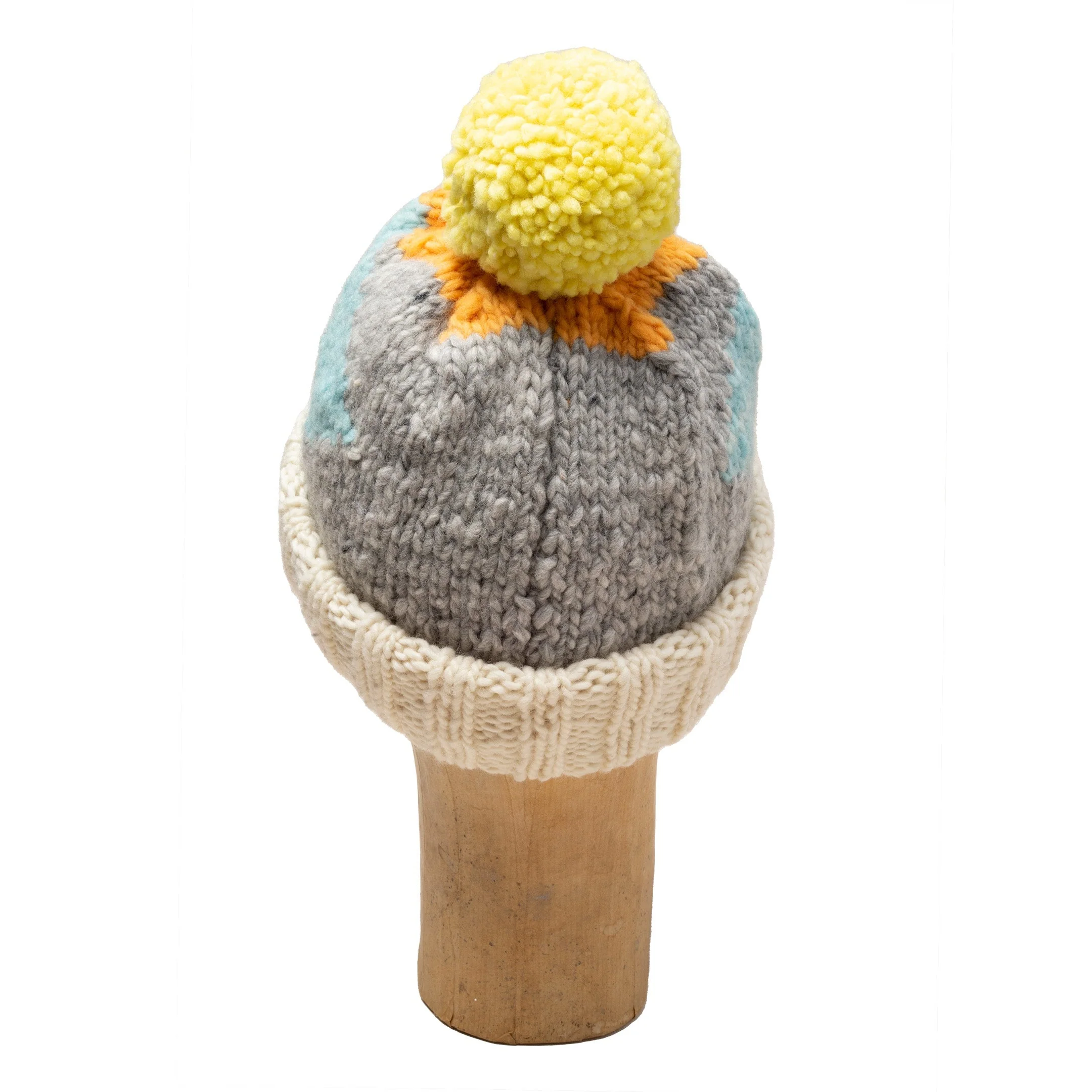 Chamula Double Cuff Cap Lightning Ivory - Image 3