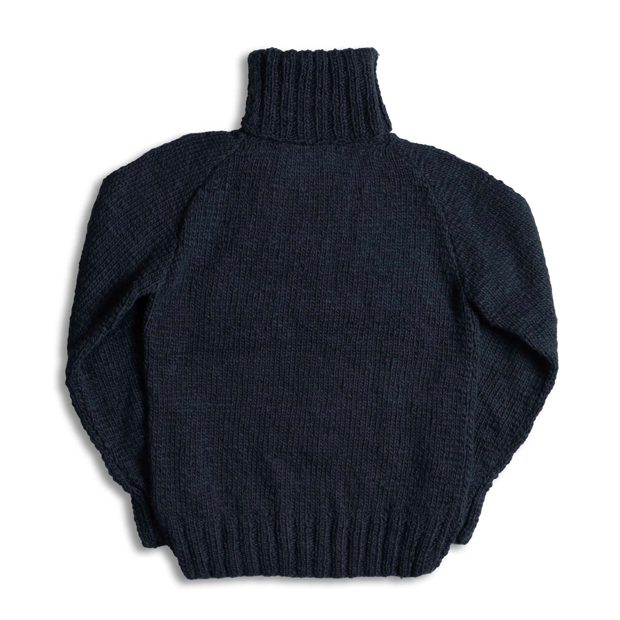 Chamula Turtleneck Pullover Navy - Image 2