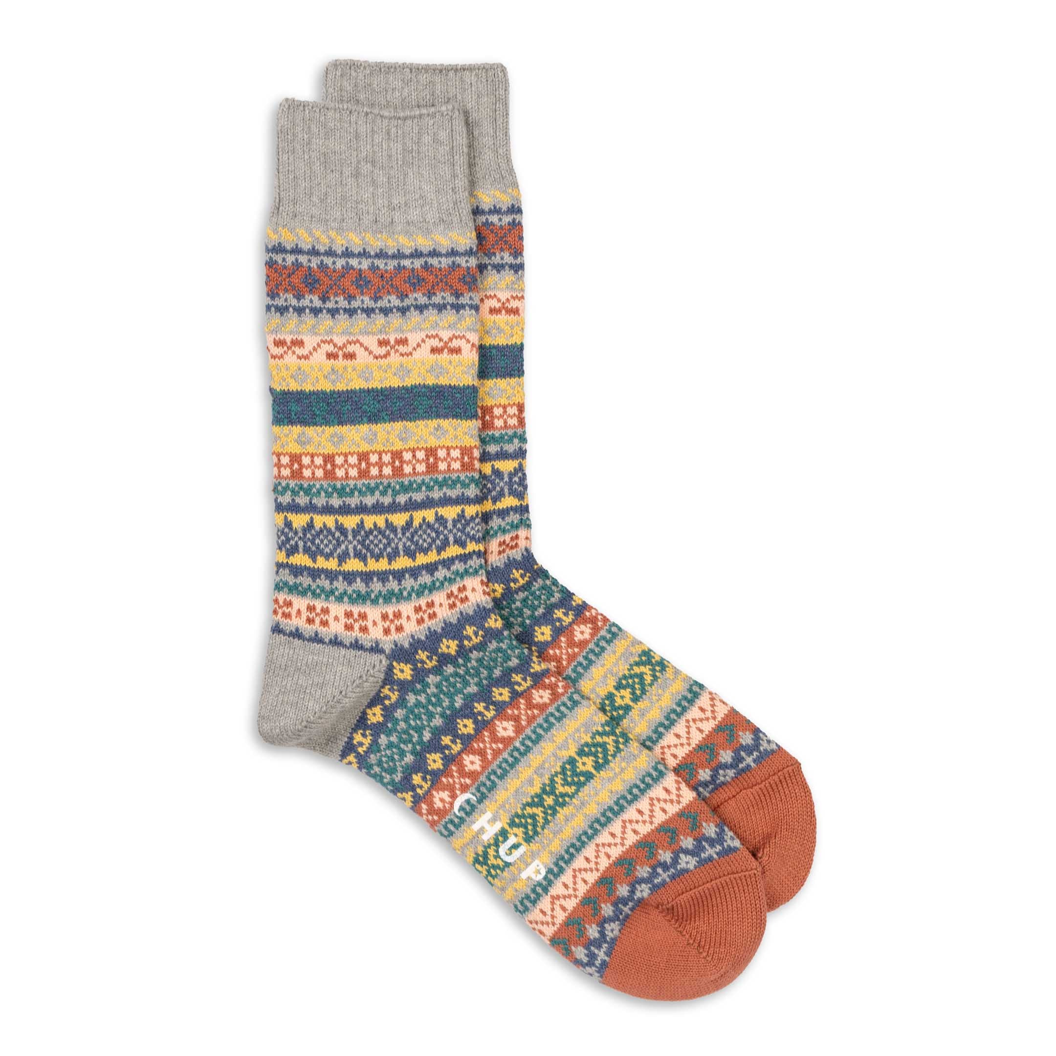 Chup Cotswolds Crew Socks Cloud