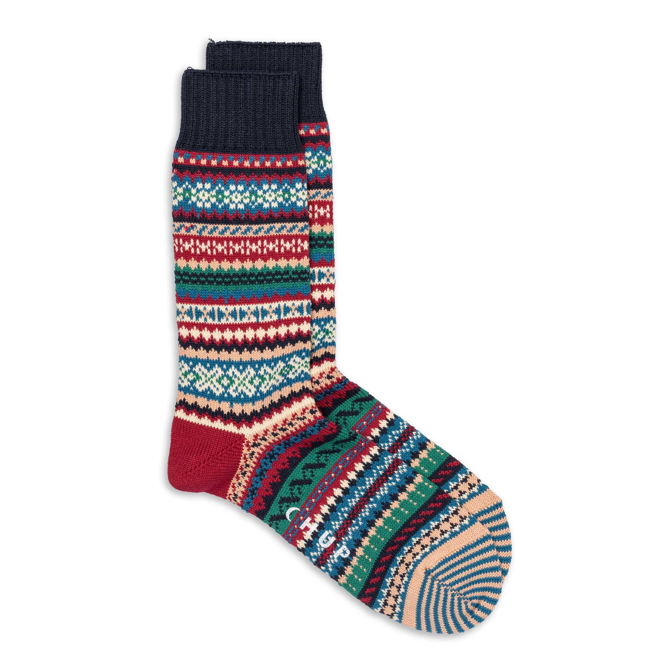 Chup HorizonT Crew Socks Ink blue