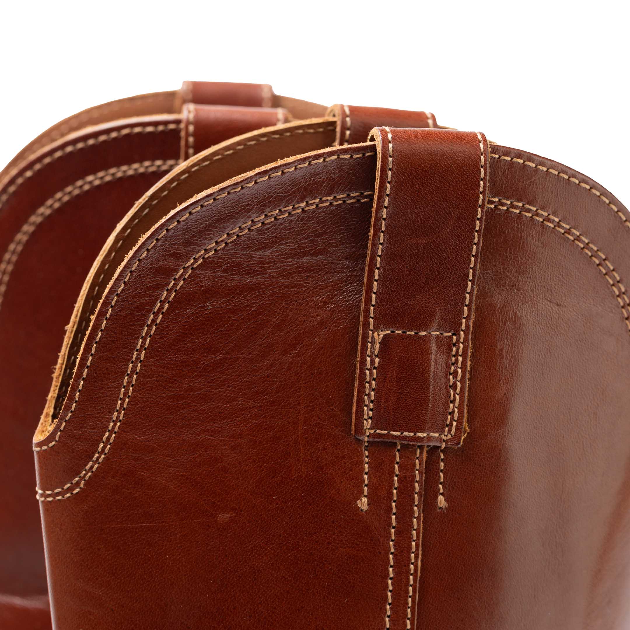 Clinch Cowboy Boots Horsehide Brown - Image 5