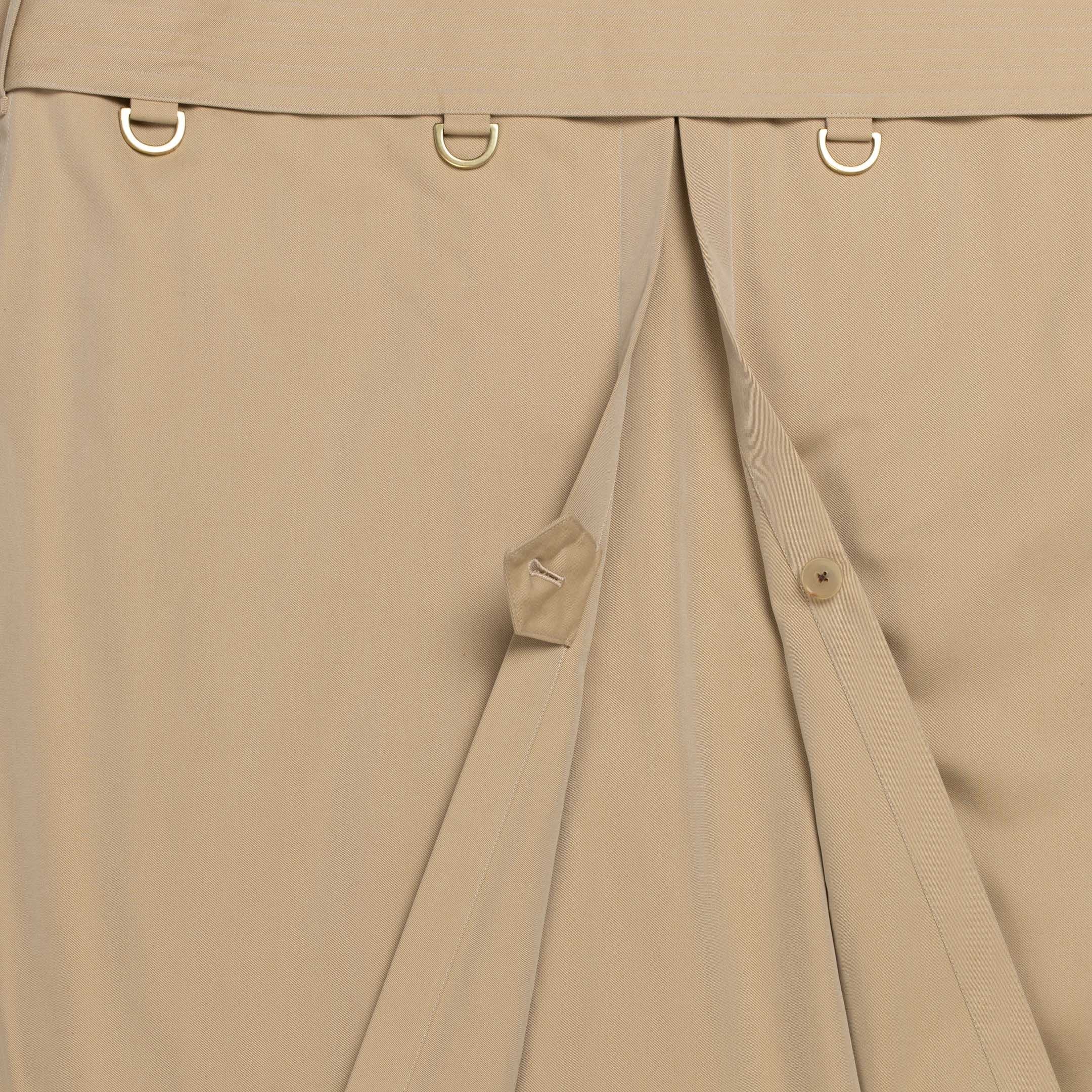 Coherence AL II Trench Coat Gabardine Beige - Image 11