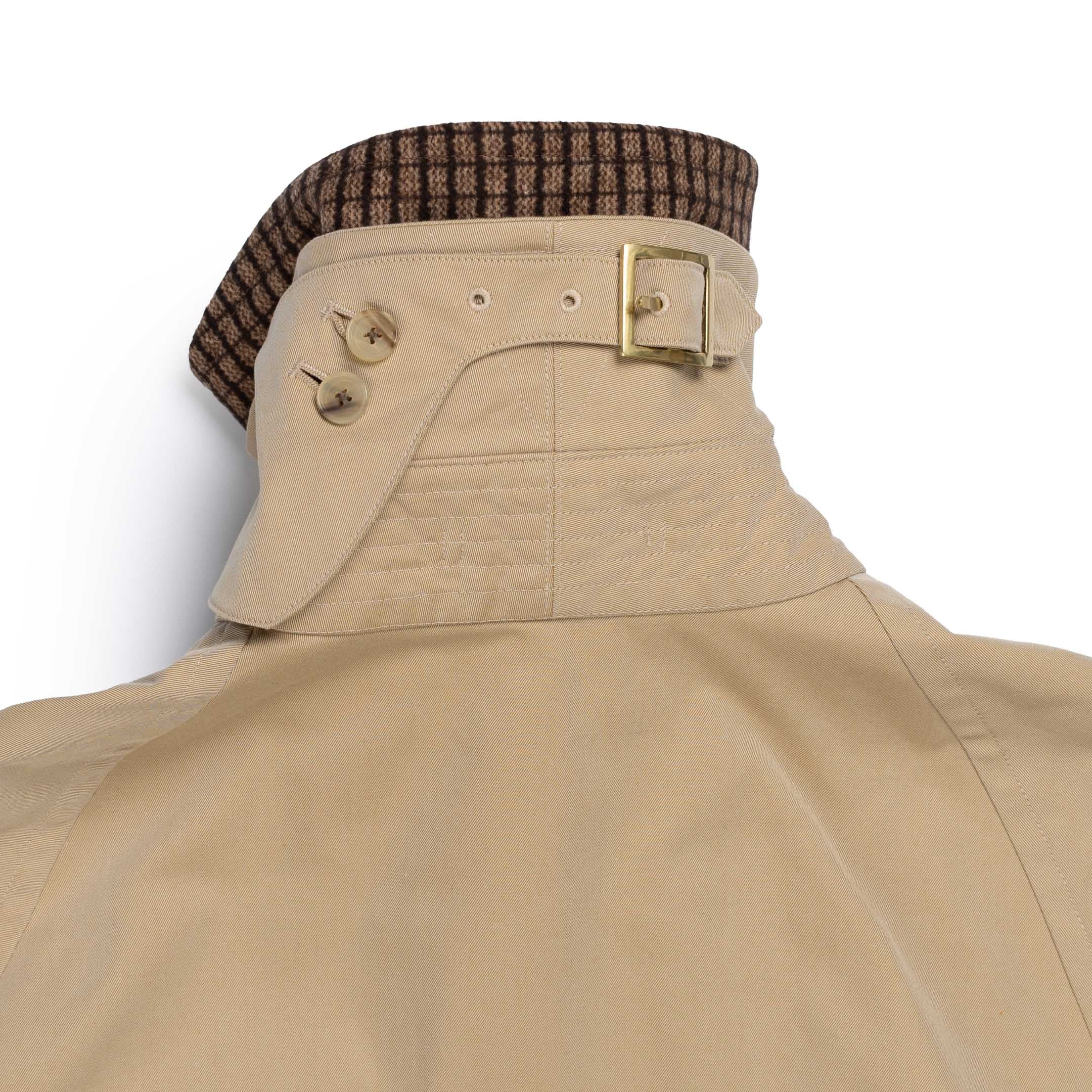 Coherence AL II Trench Coat Gabardine Beige - Image 12