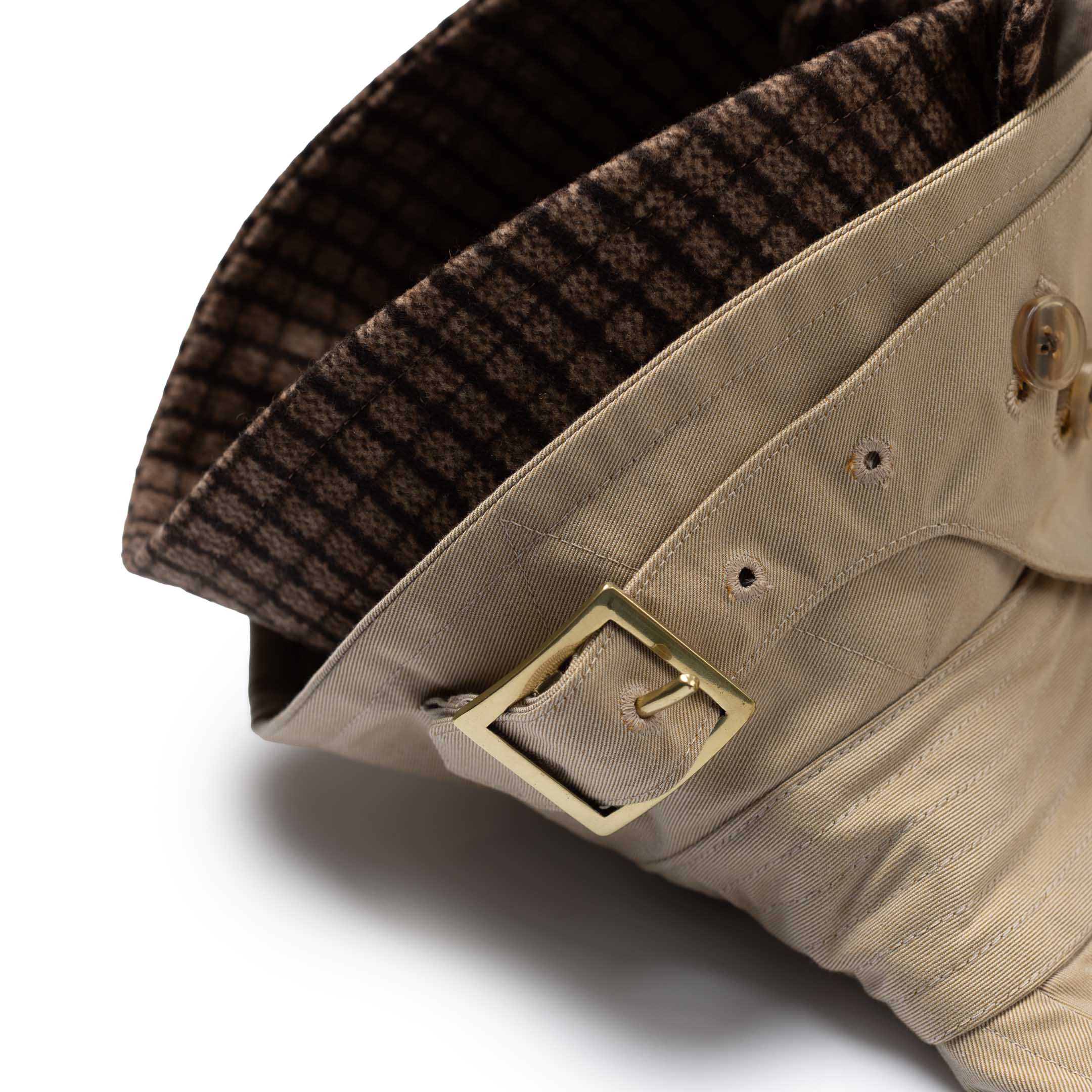 Coherence AL II Trench Coat Gabardine Beige - Image 15