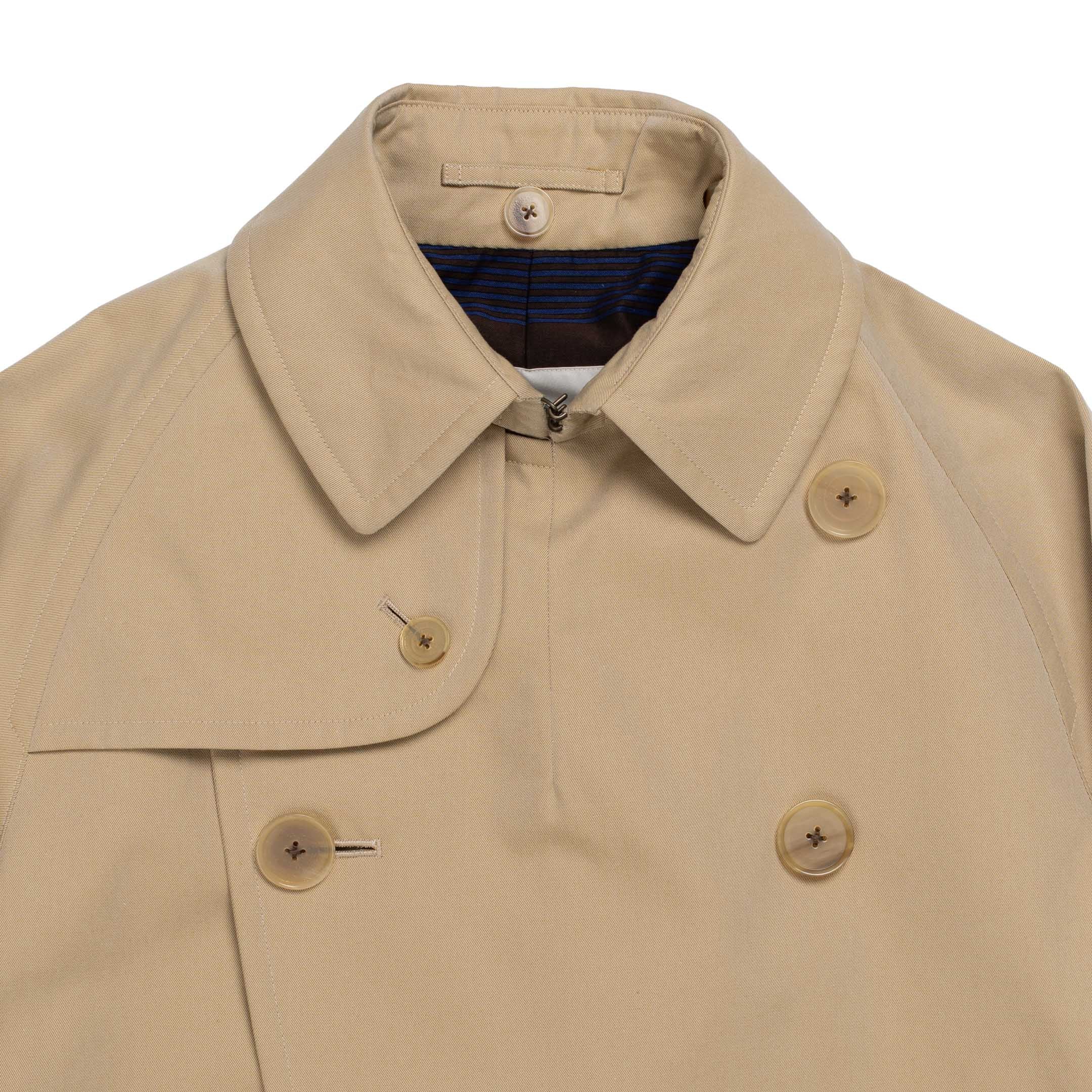 Coherence AL II Trench Coat Gabardine Beige - Image 5
