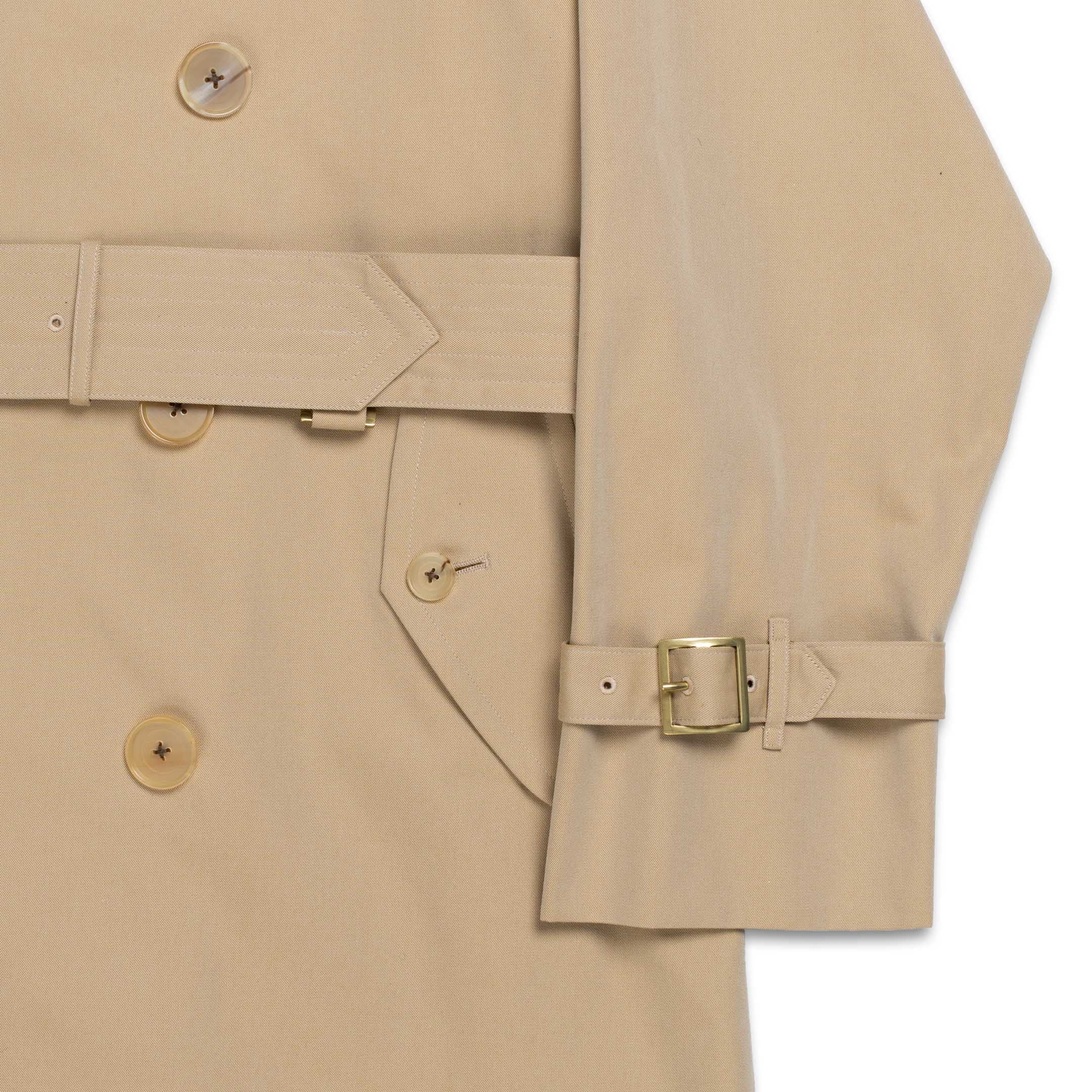 Coherence AL II Trench Coat Gabardine Beige - Image 6