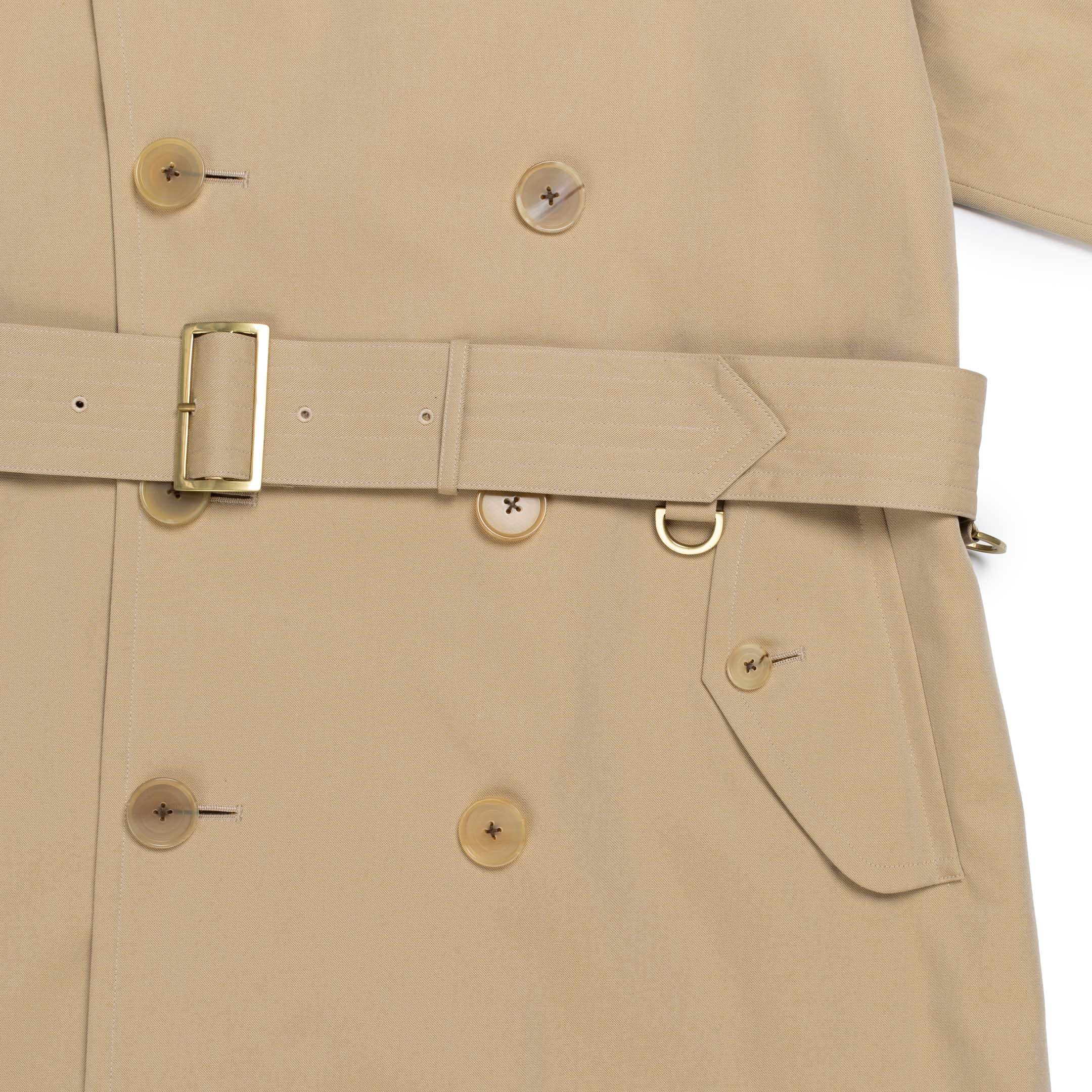 Coherence AL II Trench Coat Gabardine Beige - Image 7