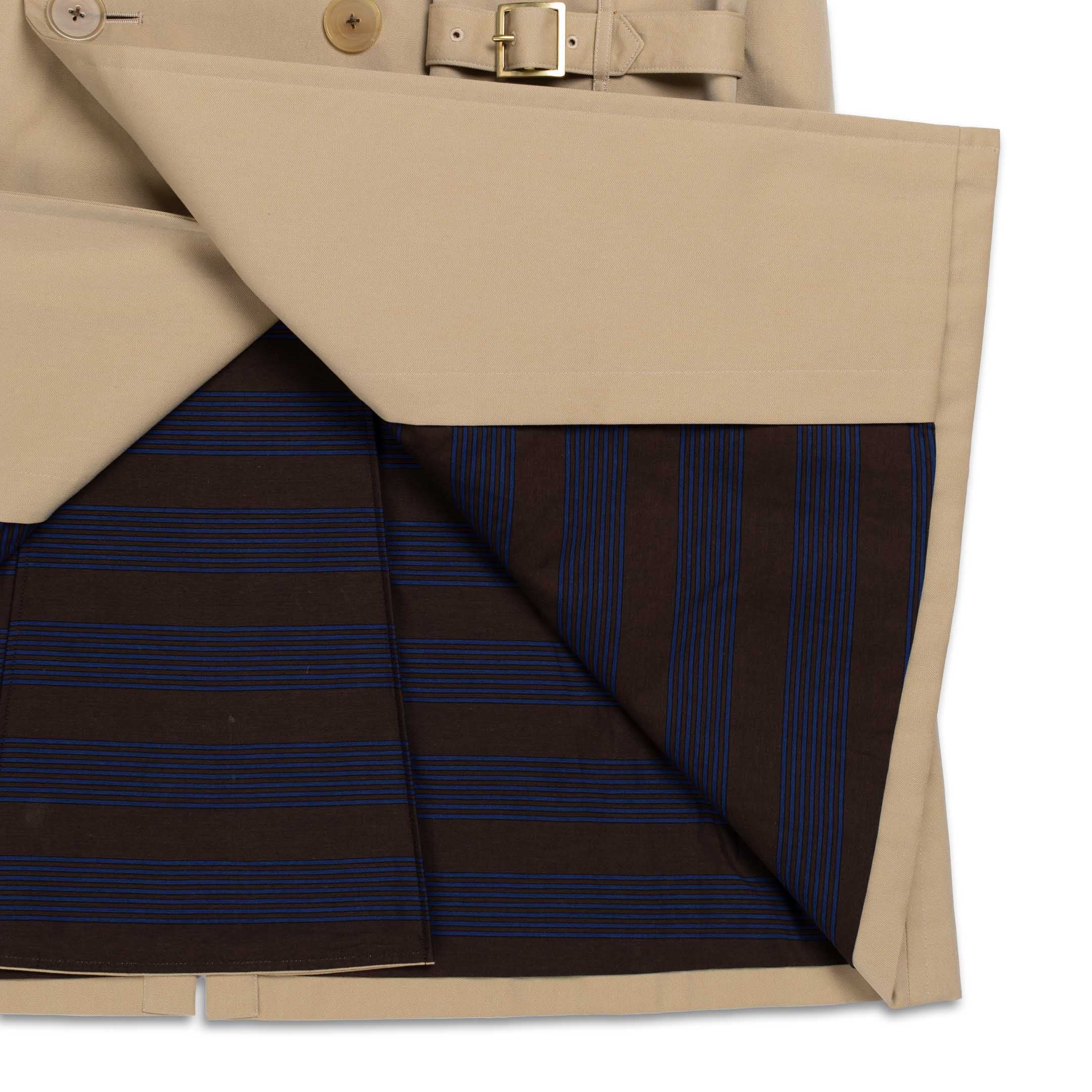 Coherence AL II Trench Coat Gabardine Beige - Image 9