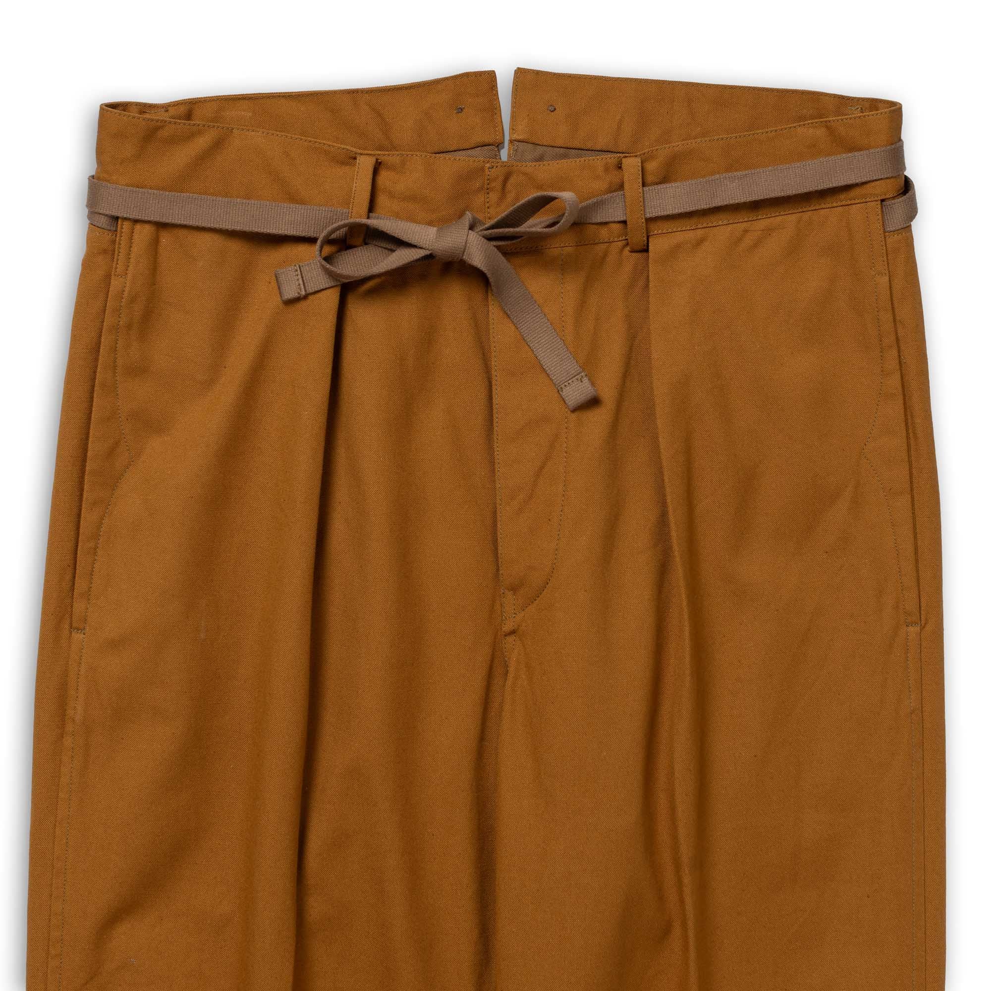Coherence Alain Selvedge Yacht Canvas Trousers Cannele - Image 2