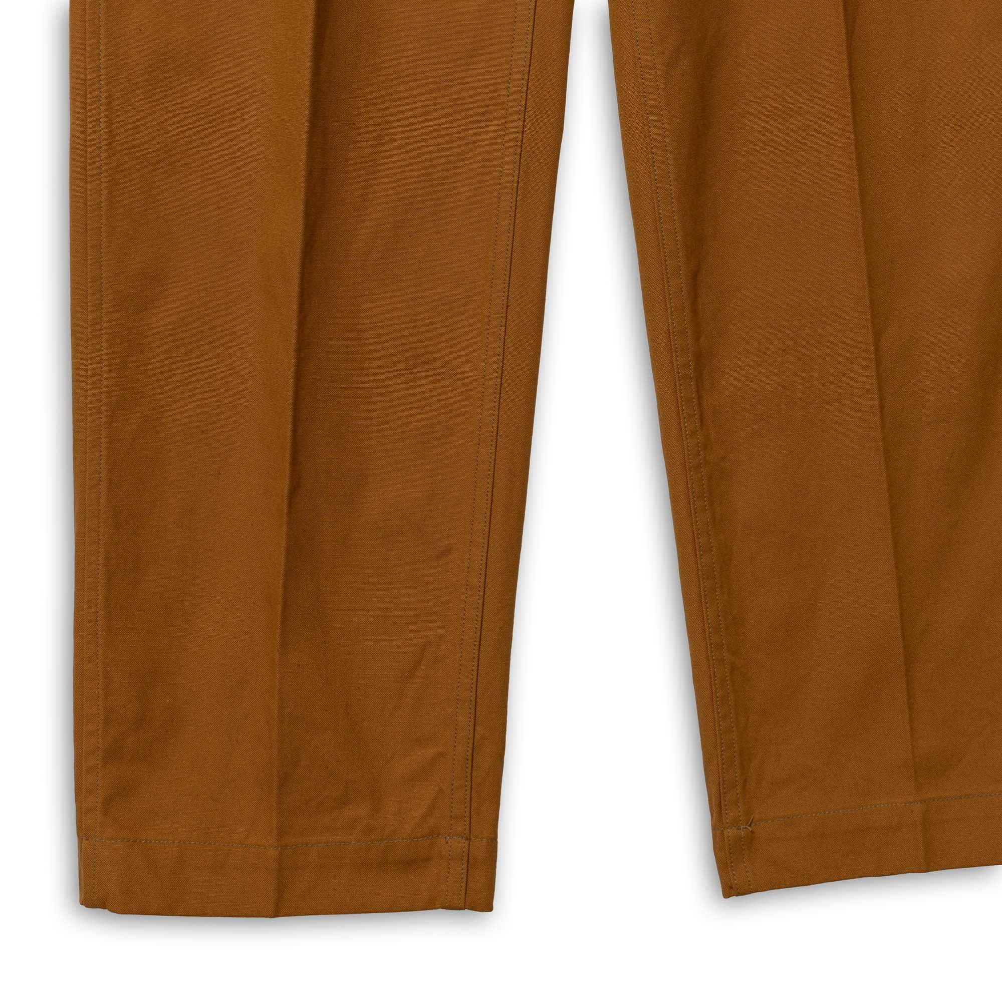 Coherence Alain Selvedge Yacht Canvas Trousers Cannele - Image 3