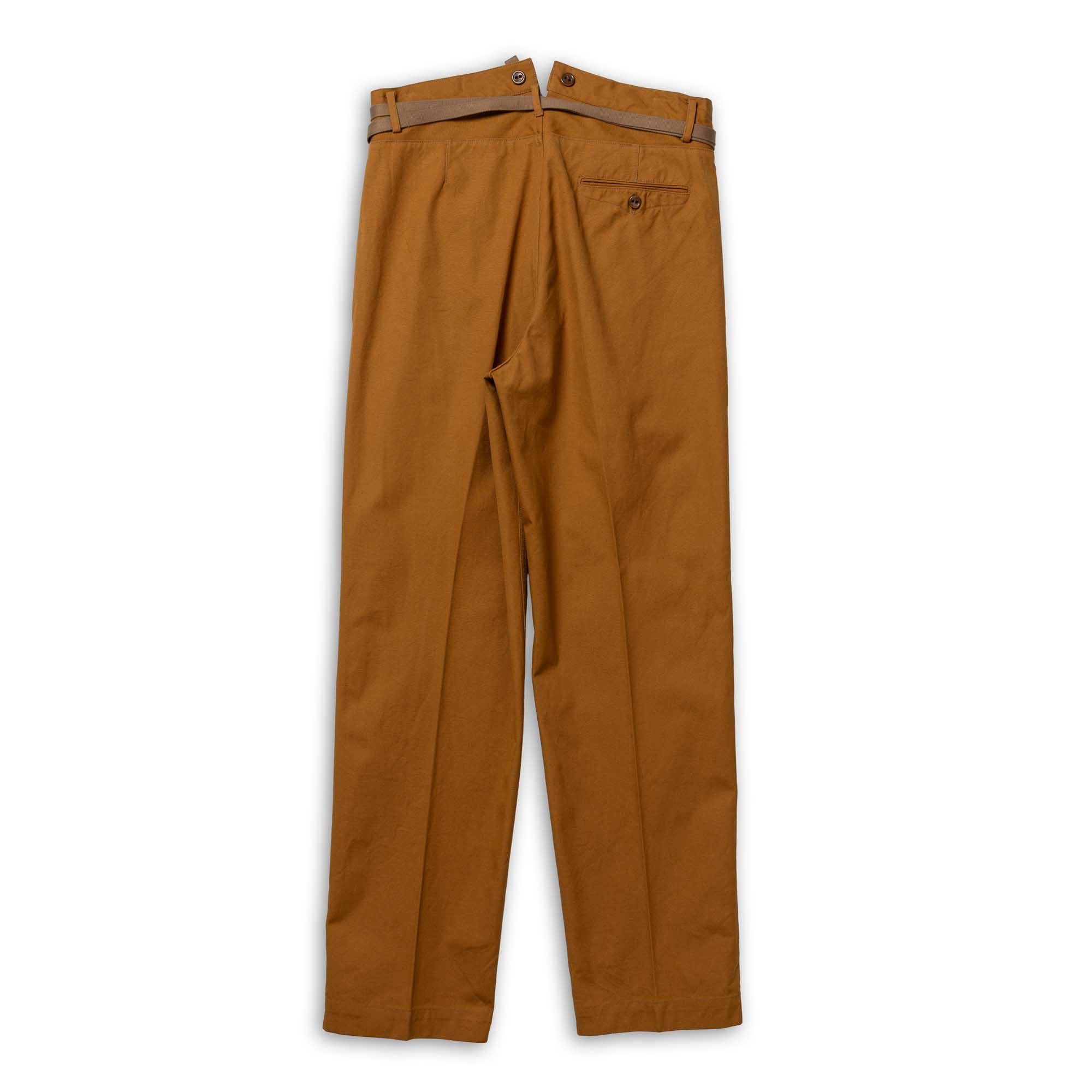 Coherence Alain Selvedge Yacht Canvas Trousers Cannele - Image 4