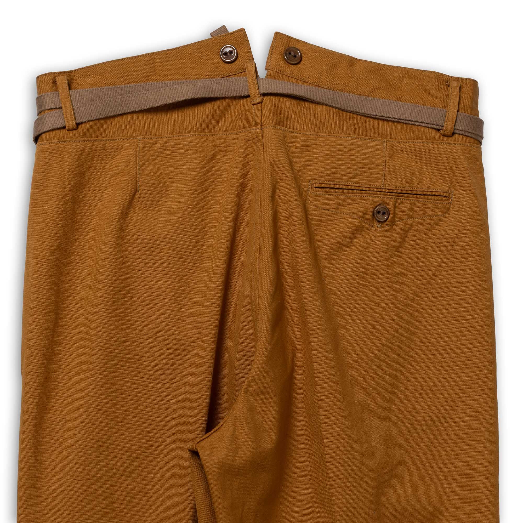 Coherence Alain Selvedge Yacht Canvas Trousers Cannele - Image 5
