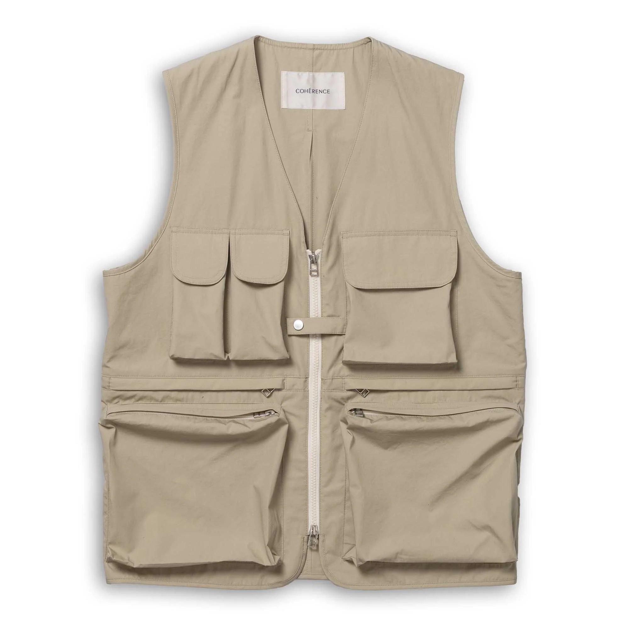 Coherence CiCi Vest Weather Resistant Cotton Sand
