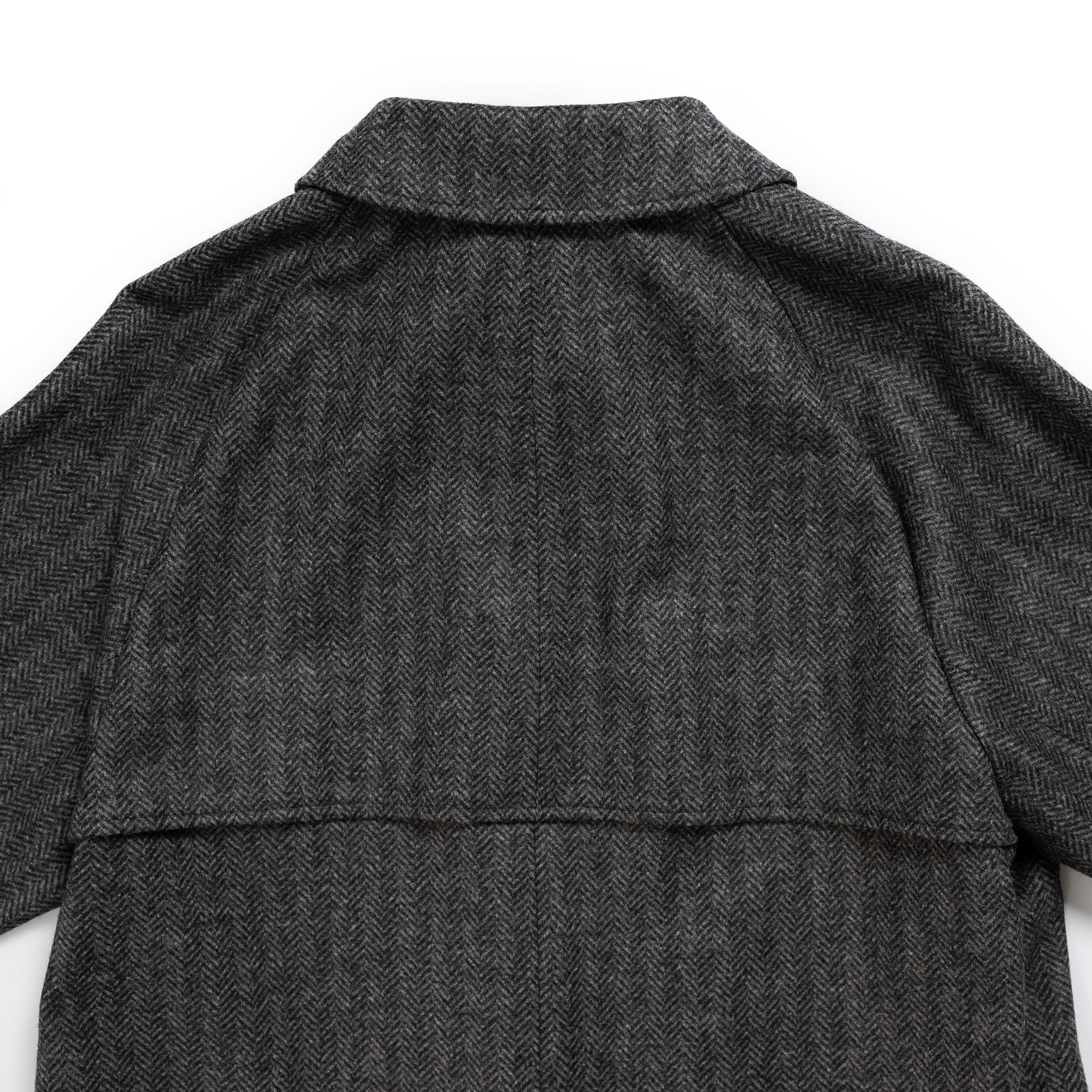 Coherence FouFou II Chevron Tweed Jersey Grey - Image 9