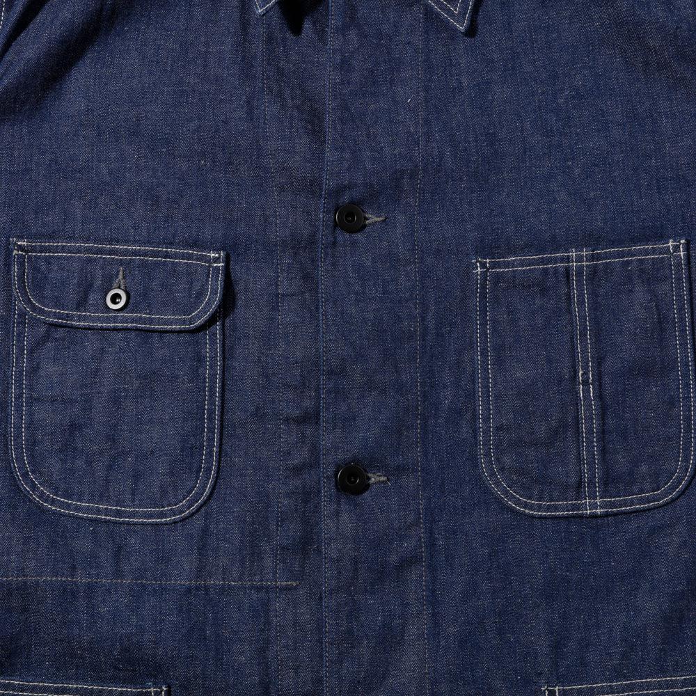 Coherence Jackson 10oz Logger Selvedge Denim Indigo - Image 5