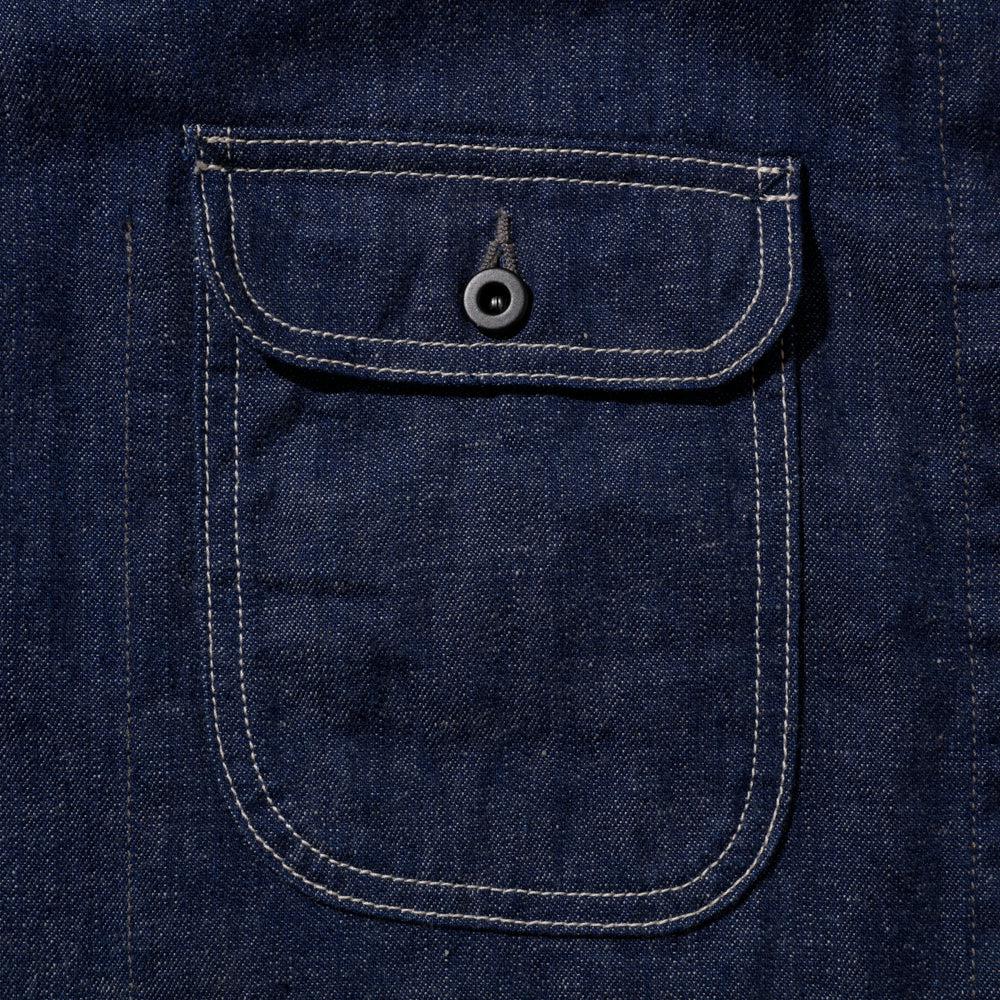 Coherence Jackson 10oz Logger Selvedge Denim Indigo - Image 7