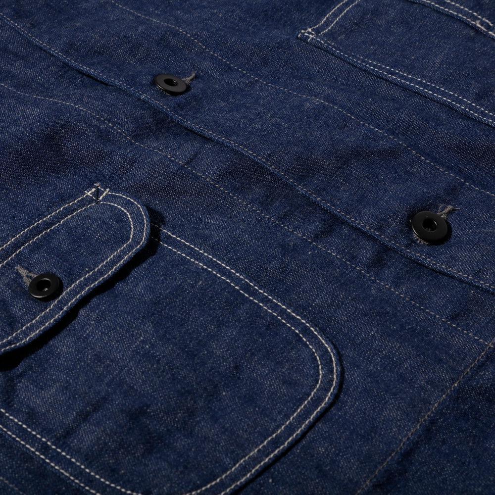 Coherence Jackson 10oz Logger Selvedge Denim Indigo - Image 8
