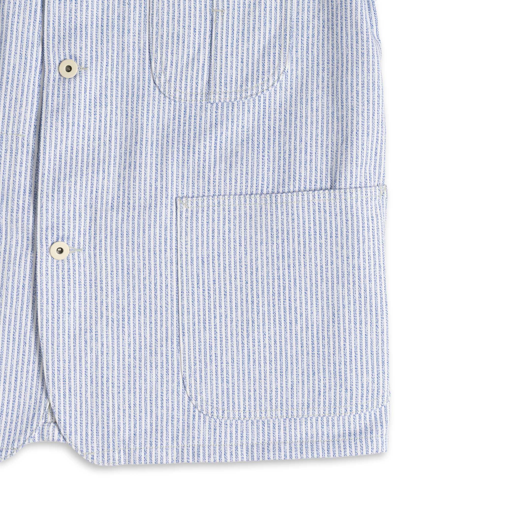 Coherence Jackson Jaspe Striped Twill Blue Stripe - Image 3