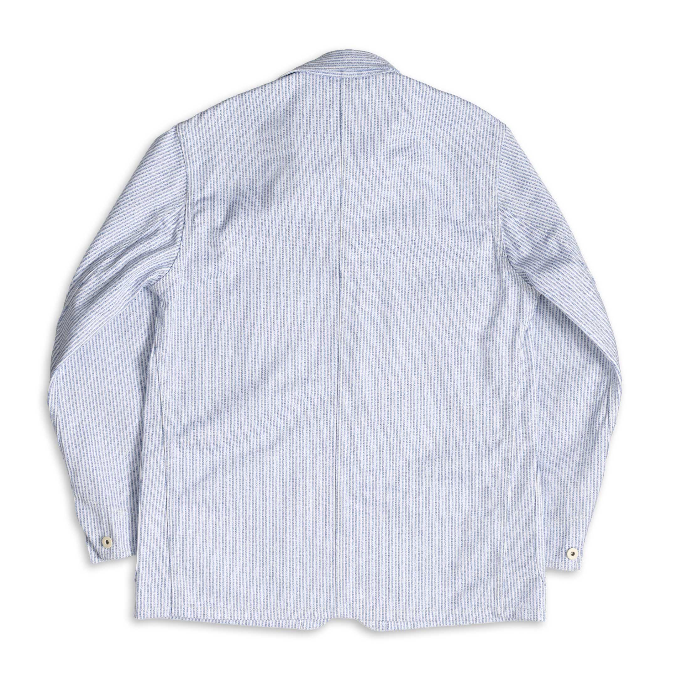 Coherence Jackson Jaspe Striped Twill Blue Stripe - Image 5