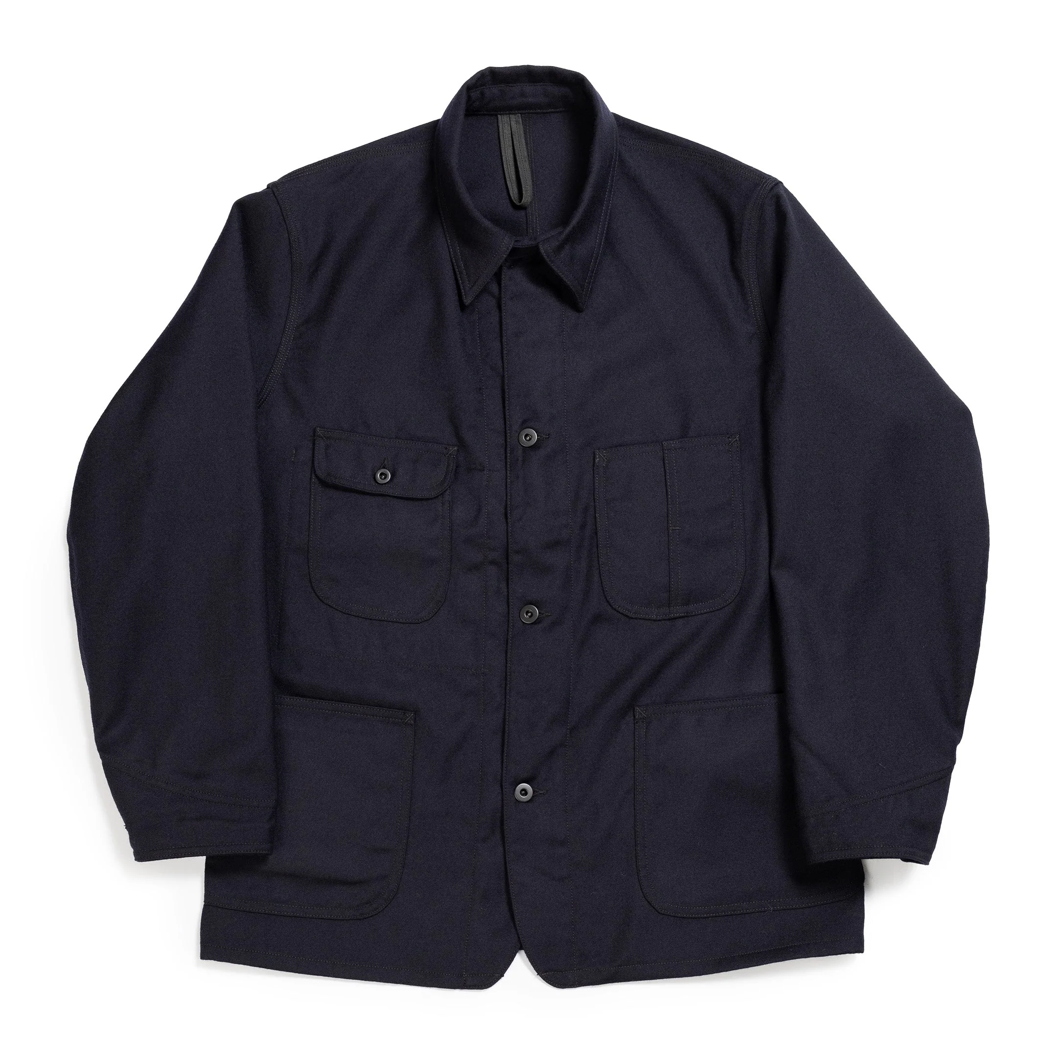 Coherence Jackson Rover Wool Twill D.Blue