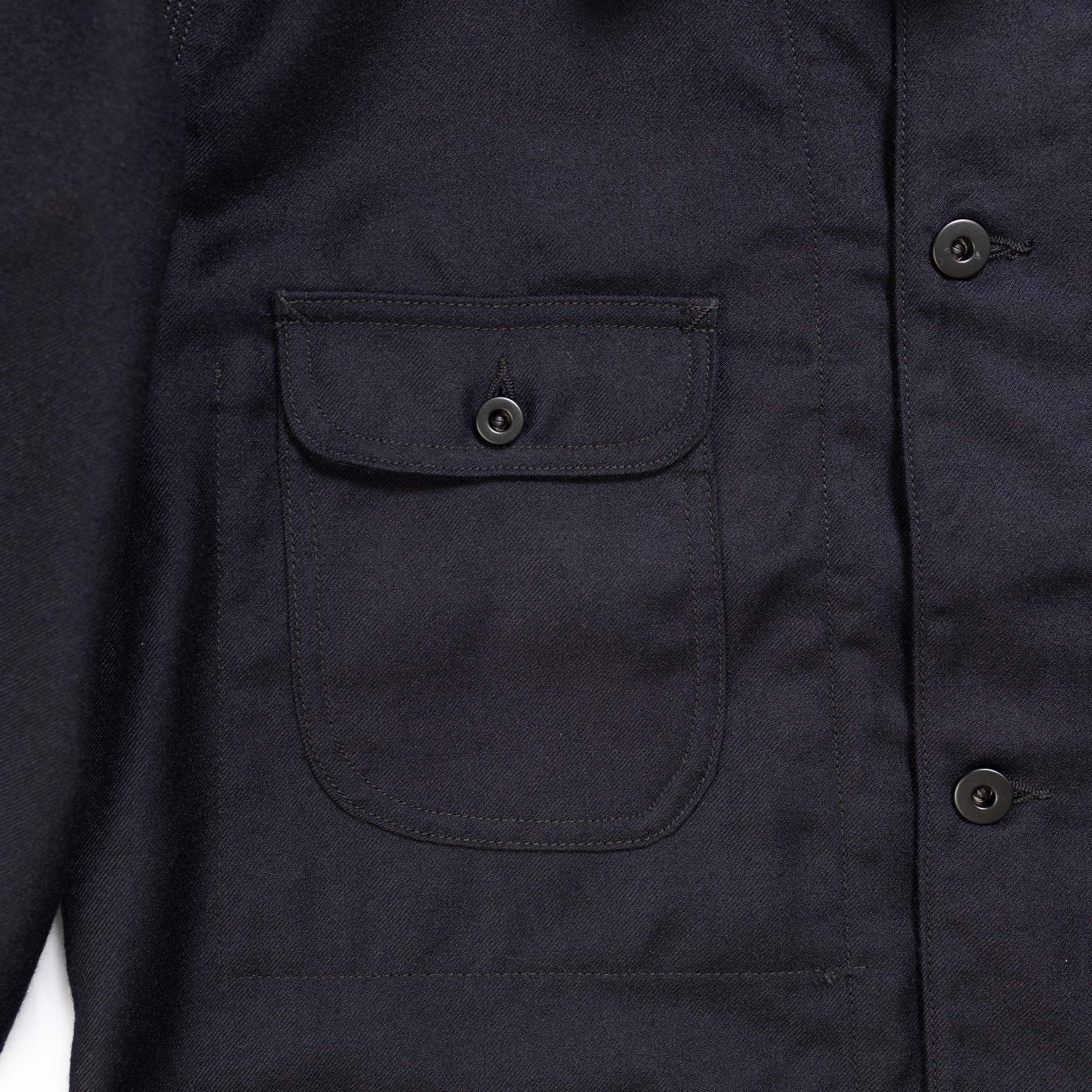 Coherence Jackson Rover Wool Twill D.Blue - Image 5