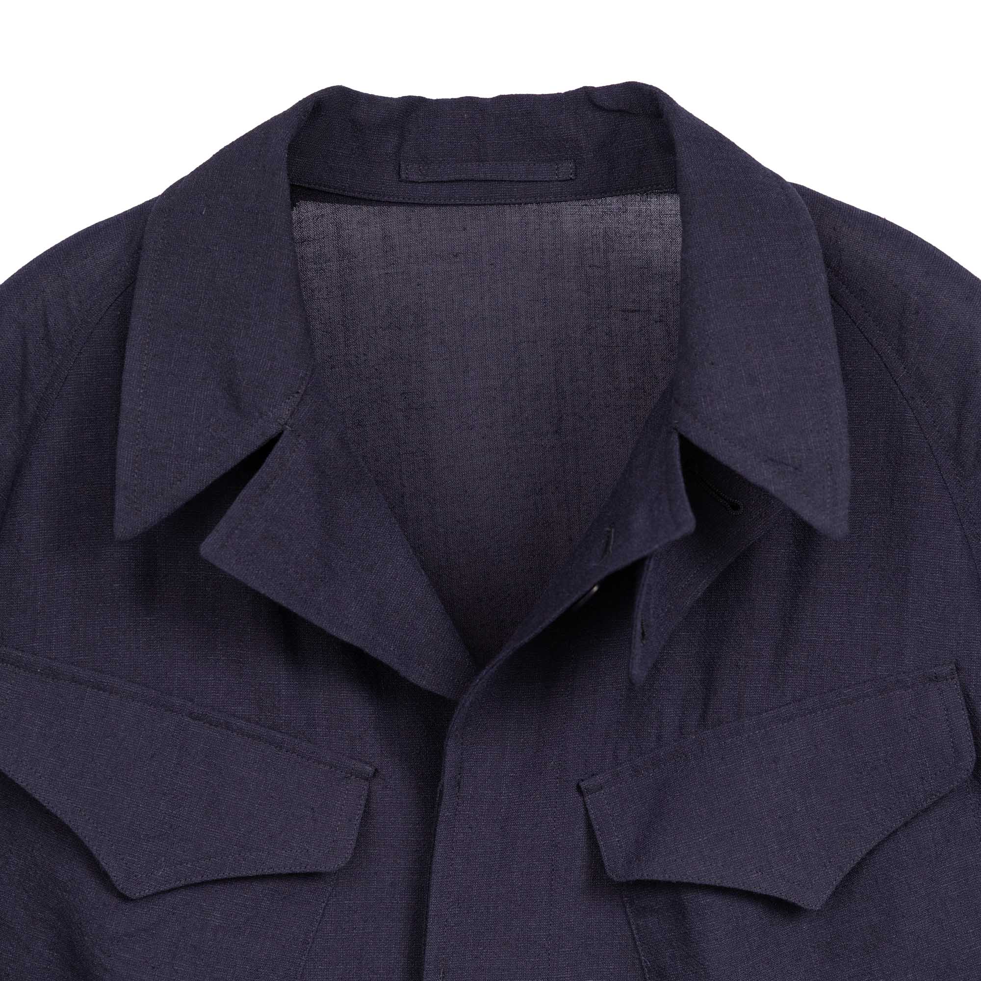 Coherence Robert Wool/Linen/Mohair D.Blue - Image 2