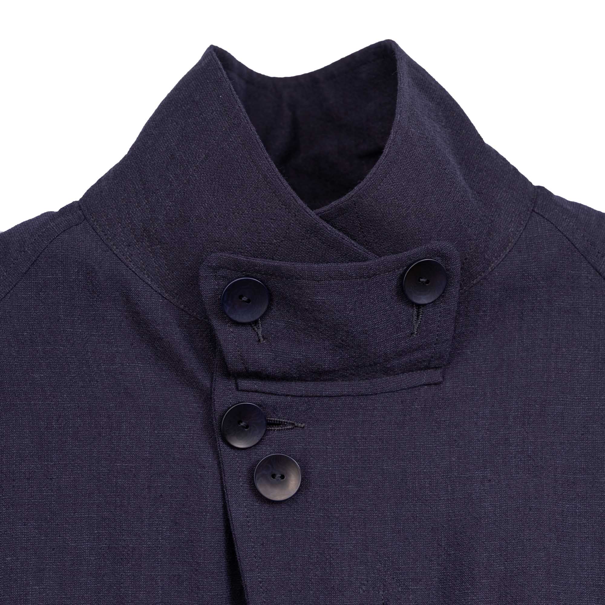 Coherence Robert Wool/Linen/Mohair D.Blue - Image 3