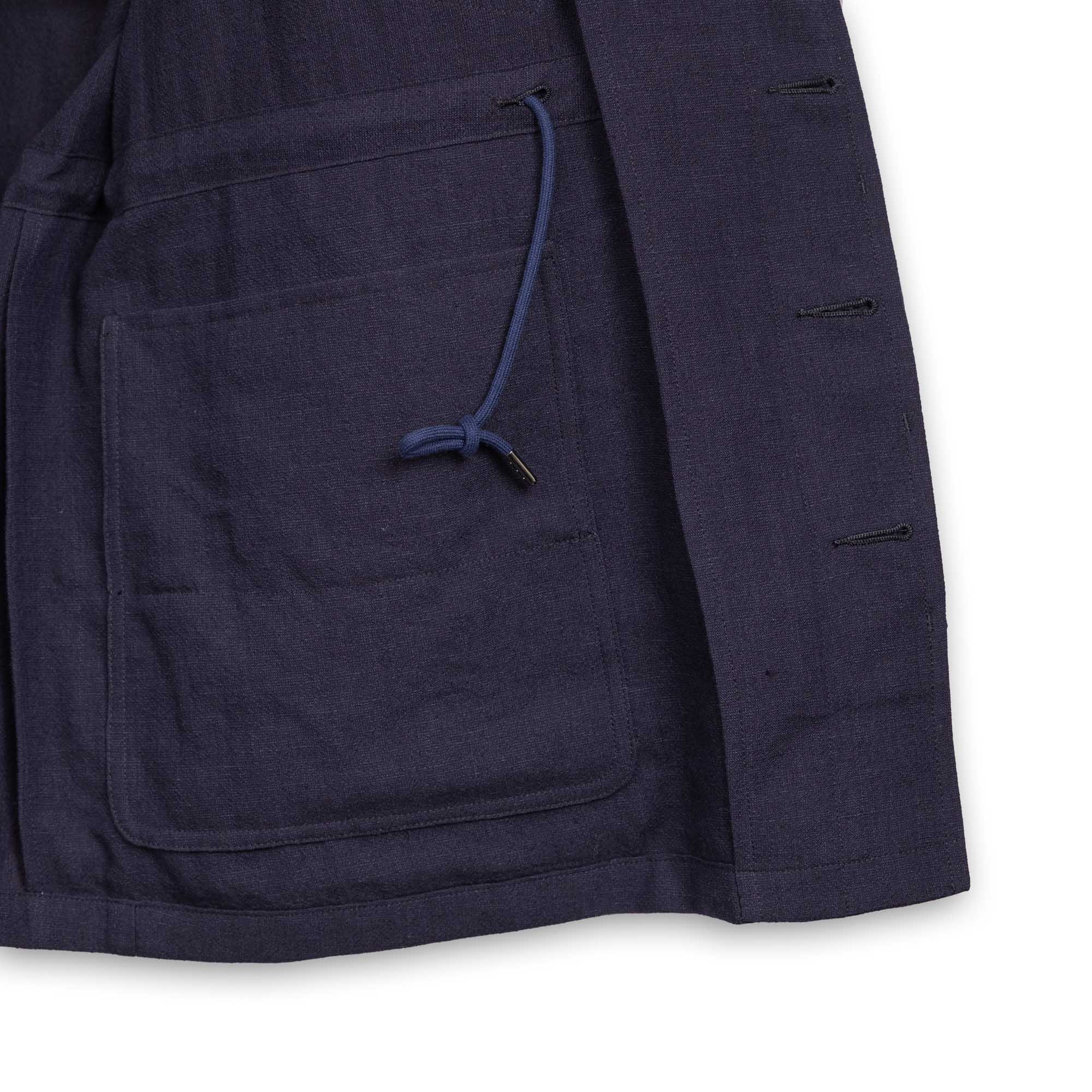 Coherence Robert Wool/Linen/Mohair D.Blue - Image 4