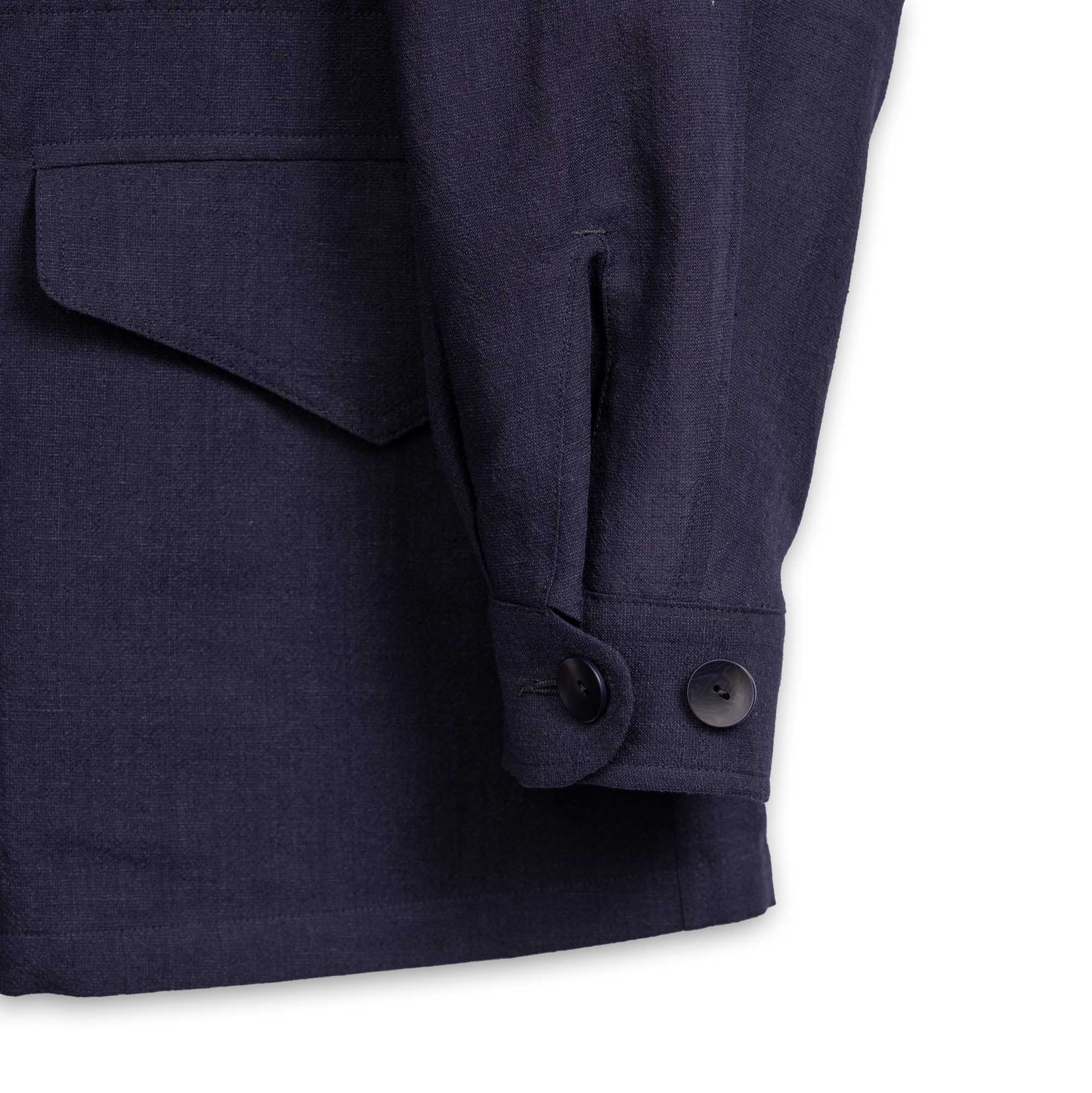 Coherence Robert Wool/Linen/Mohair D.Blue - Image 5