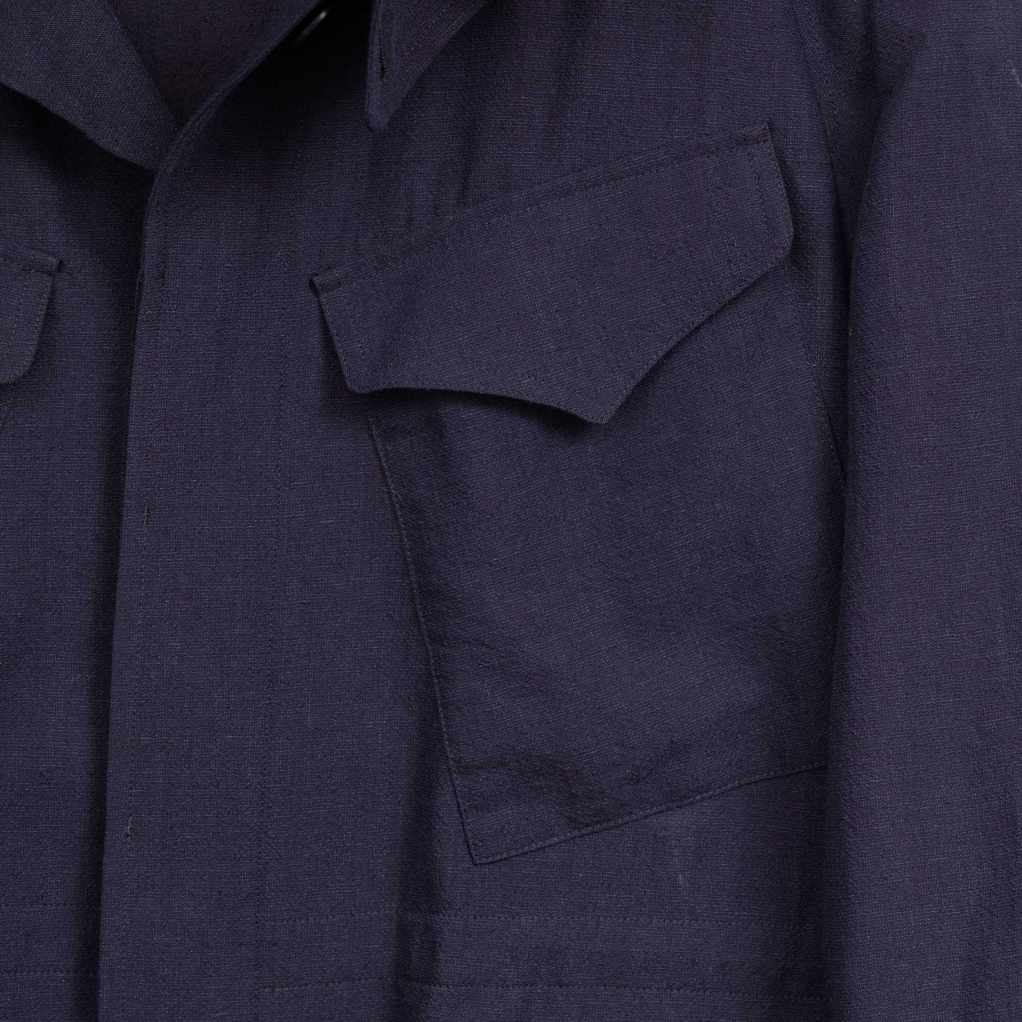 Coherence Robert Wool/Linen/Mohair D.Blue - Image 7