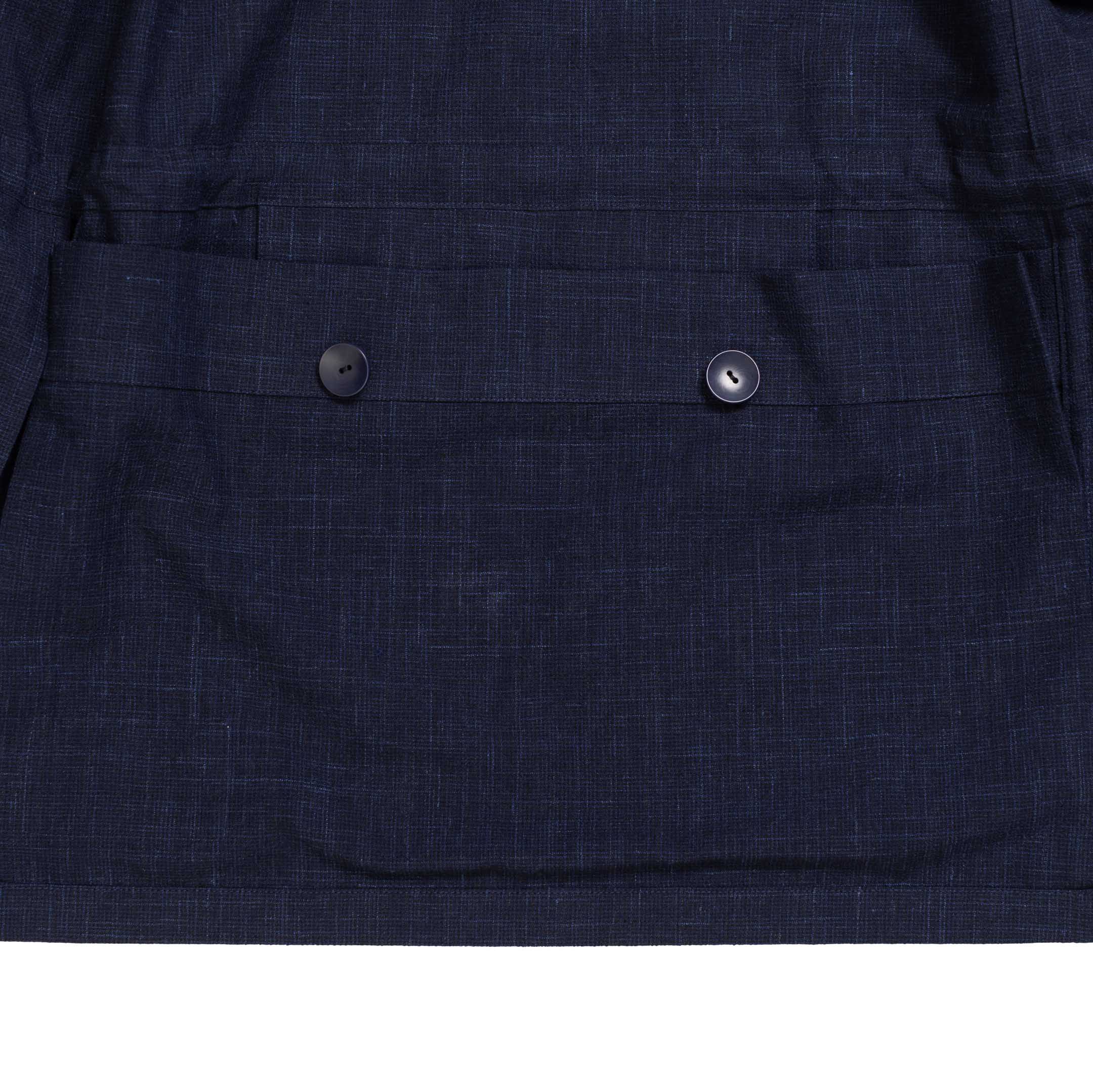 Coherence Robert Wool/Linen/Mohair Ripple D.Blue - Image 11