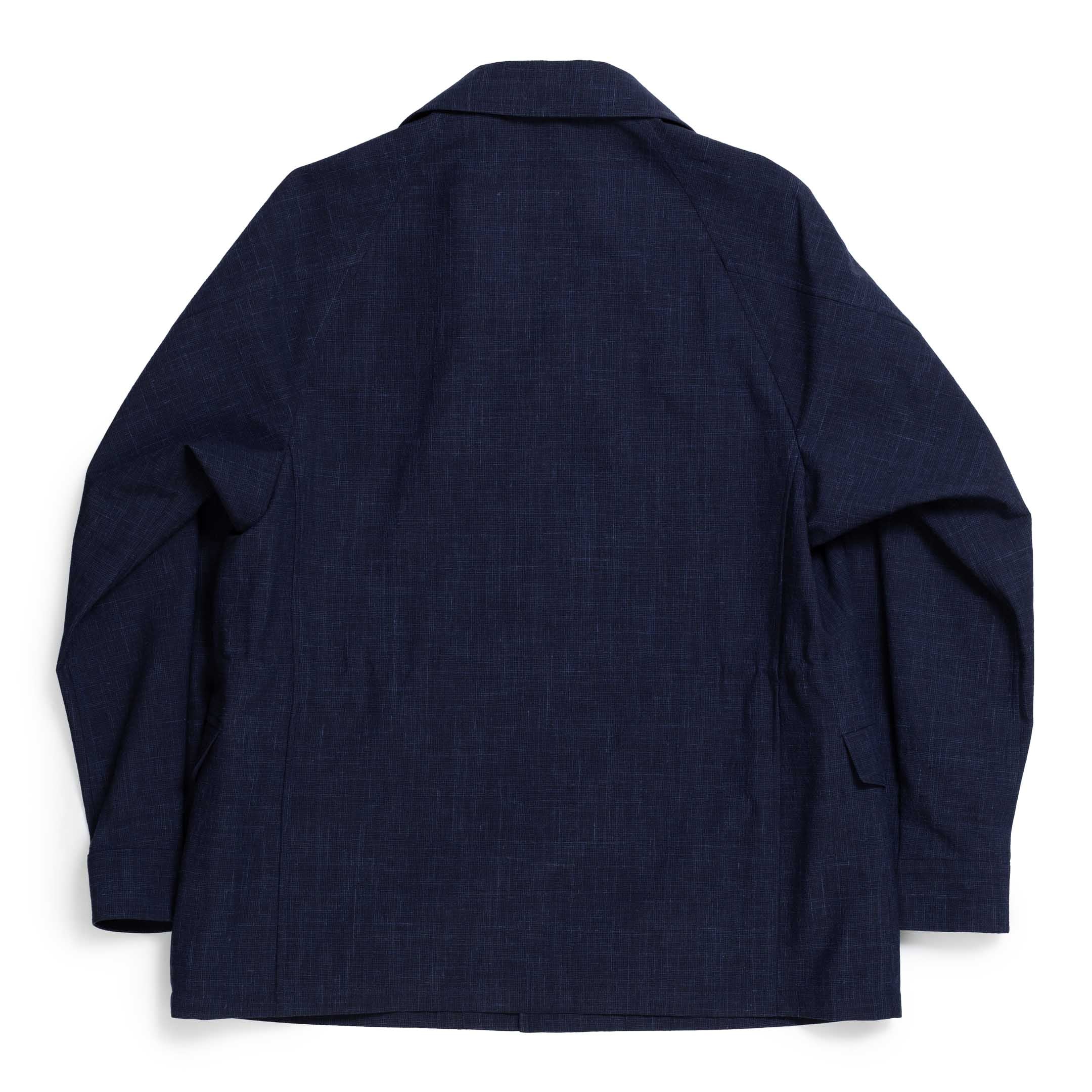 Coherence Robert Wool/Linen/Mohair Ripple D.Blue - Image 2
