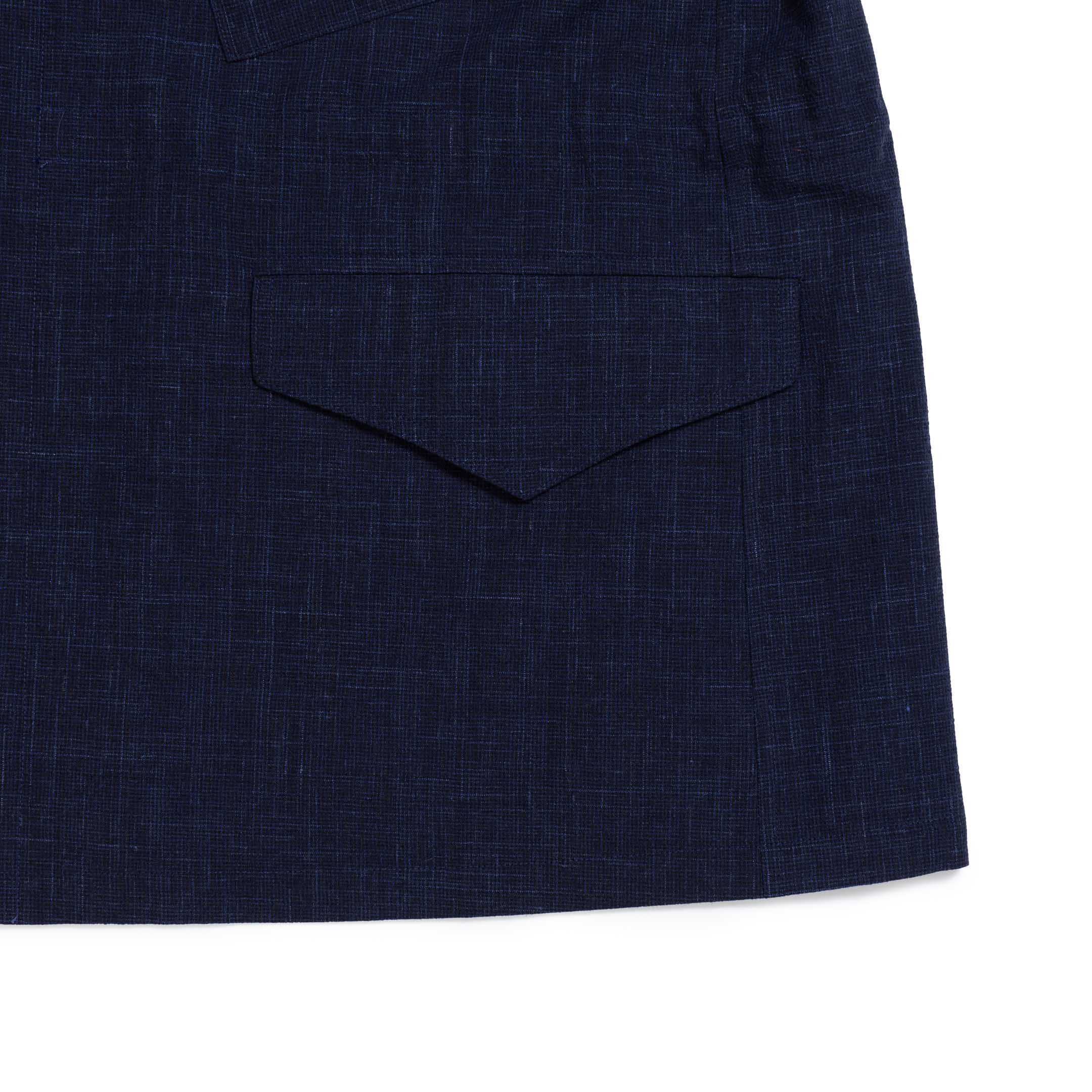 Coherence Robert Wool/Linen/Mohair Ripple D.Blue - Image 7