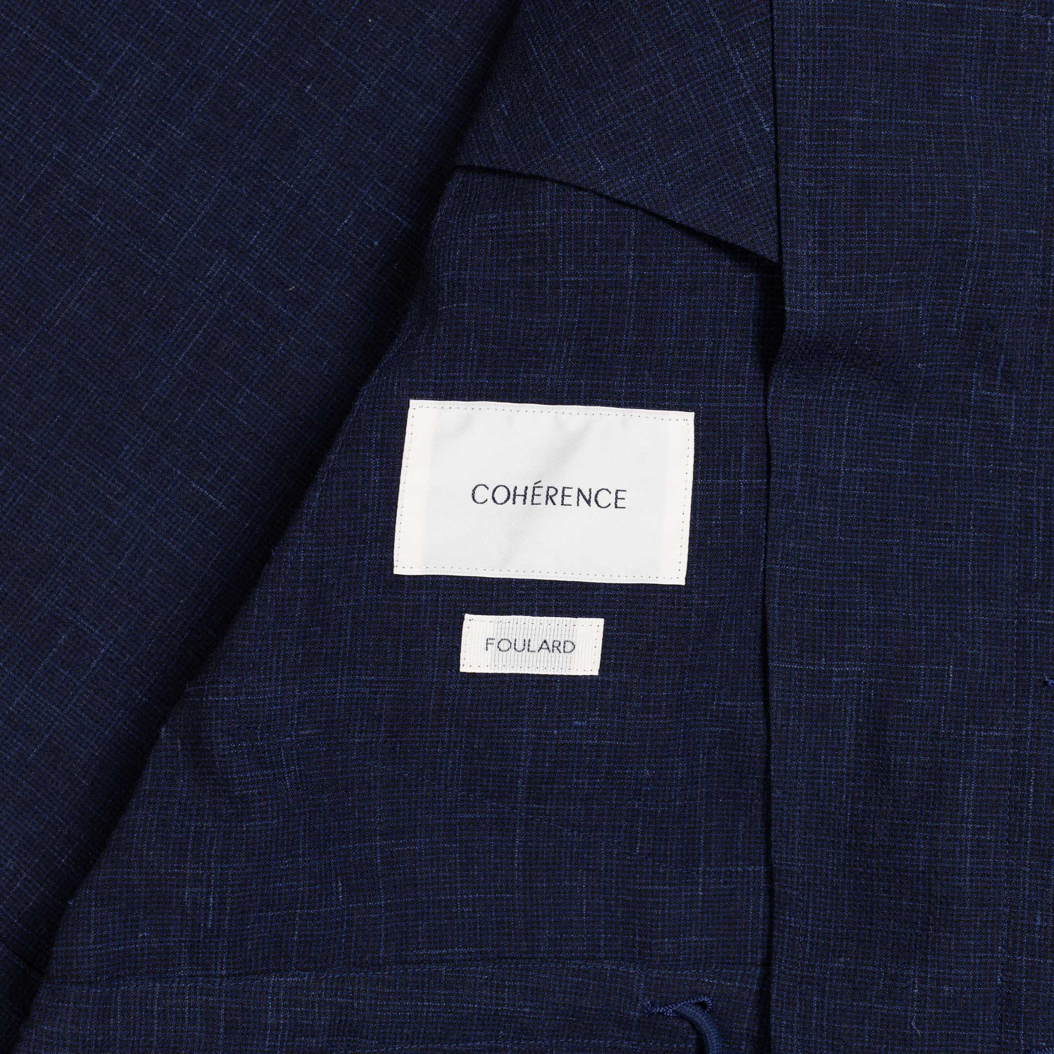 Coherence Robert Wool/Linen/Mohair Ripple D.Blue - Image 8