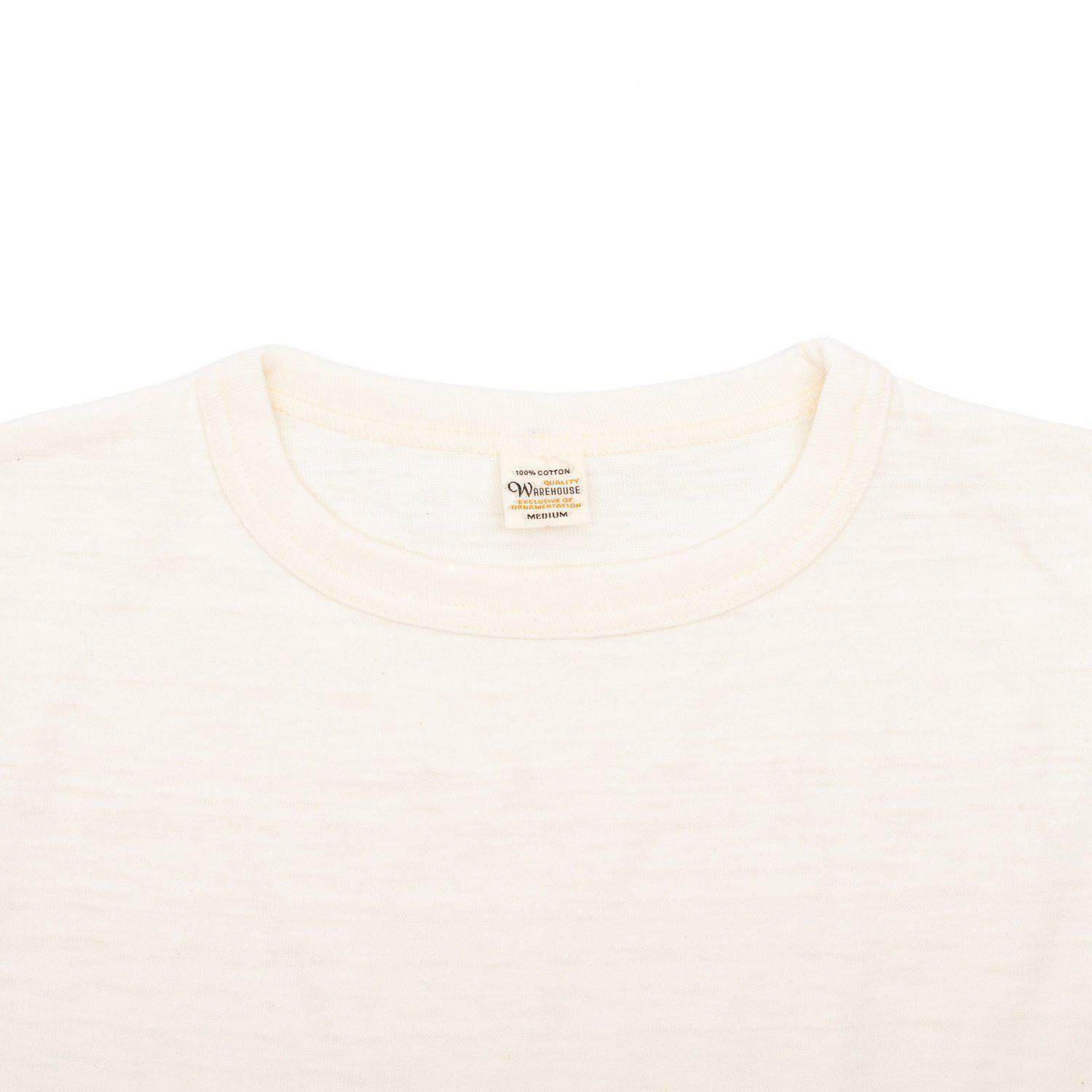 Warehouse & Co Lot. 4800 Baseball Tee Cream/ Green - Image 2