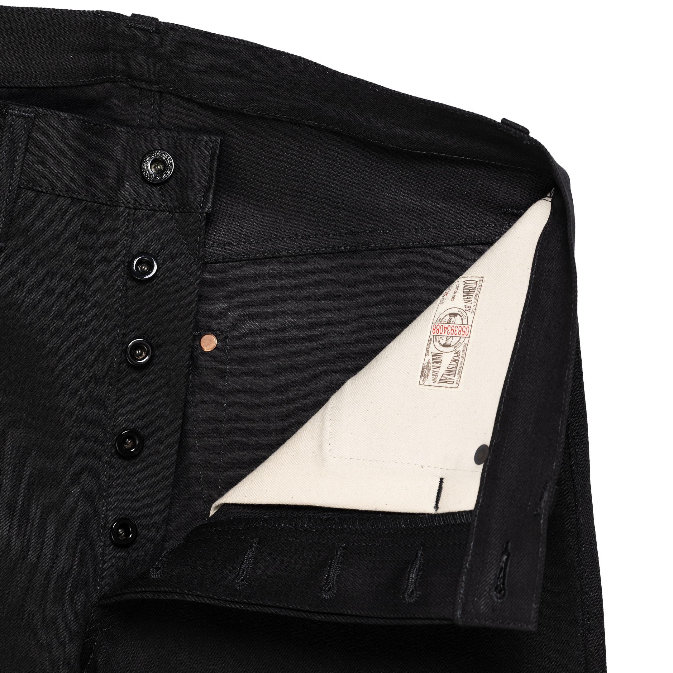 Cushman Lot. 22184 13.5 oz WW2 Model Jean Black - Image 7